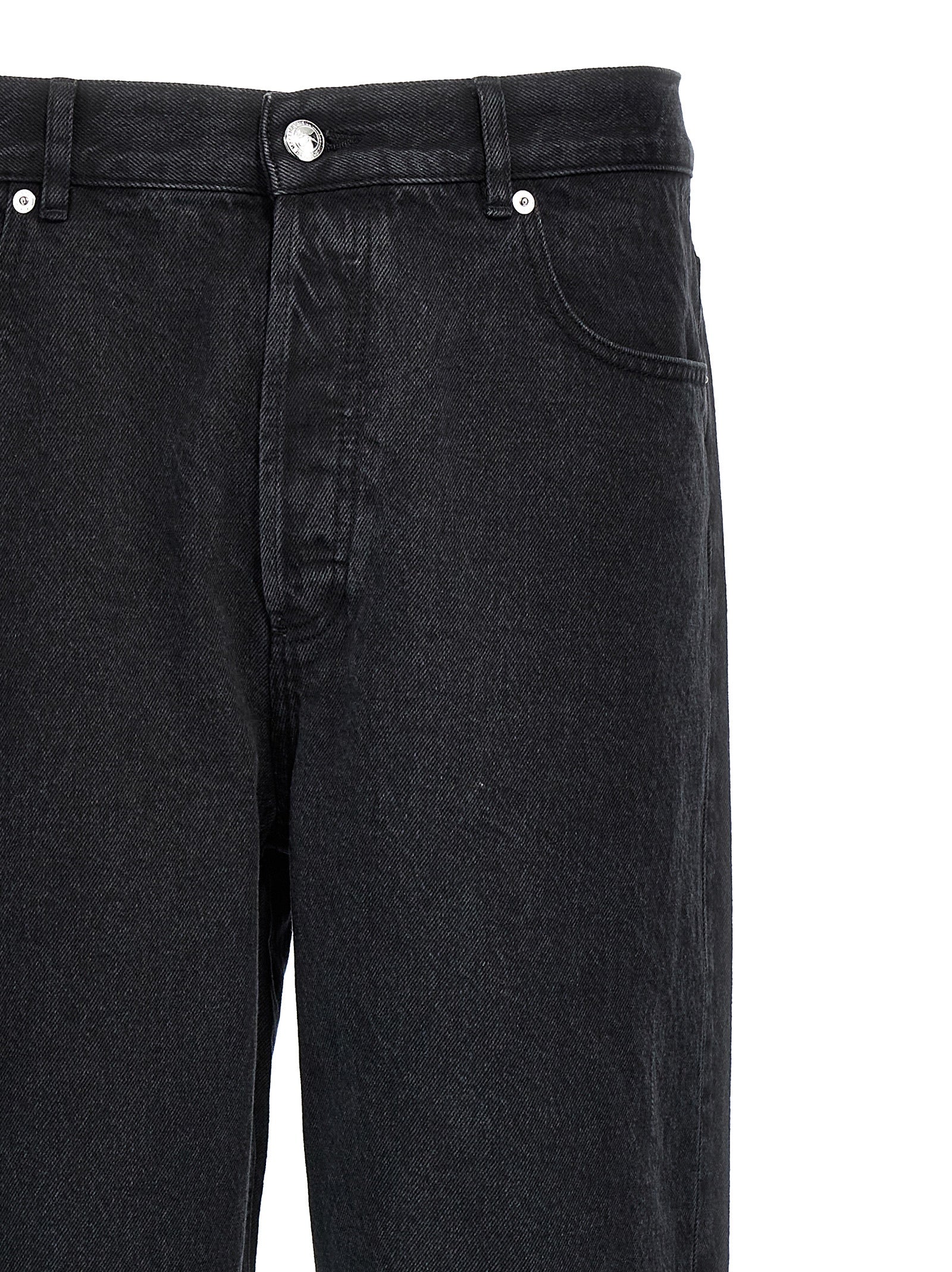 A.P.C. Black Cotton Straight-Leg Men's Jeans