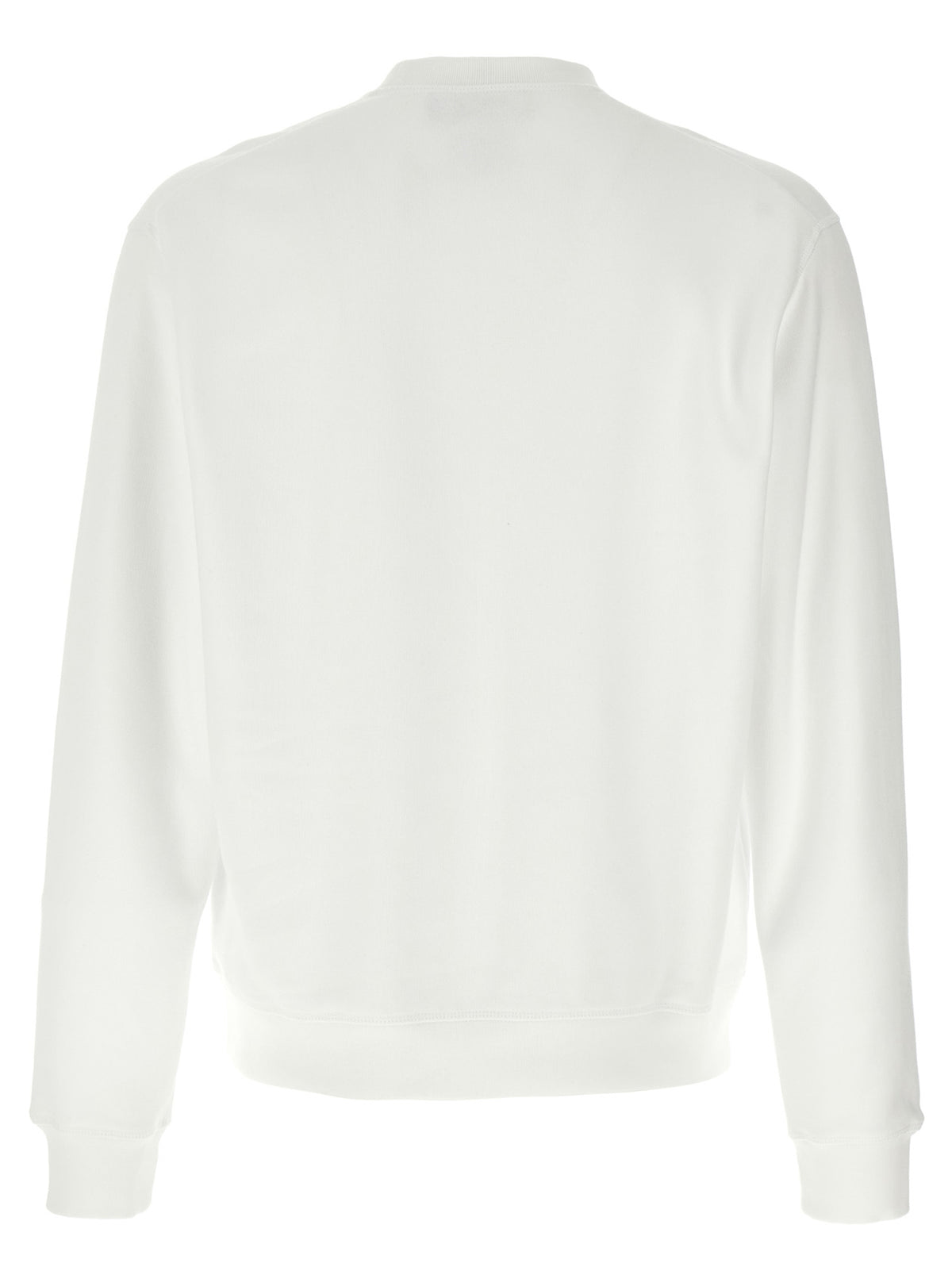 Dsquared² White Cotton Men's Sweatshirt