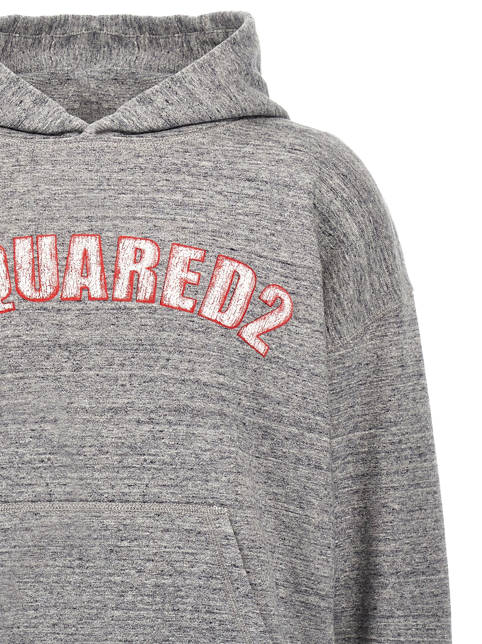 Dsquared² Gray Cotton Men's Sweatshirt
