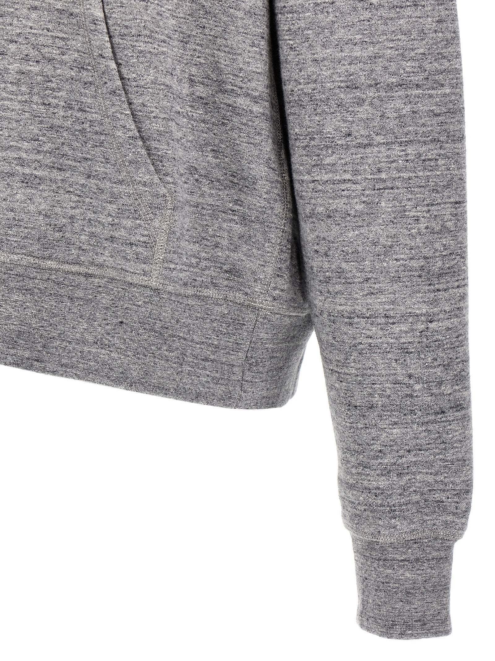 Dsquared² Gray Cotton Men's Sweatshirt