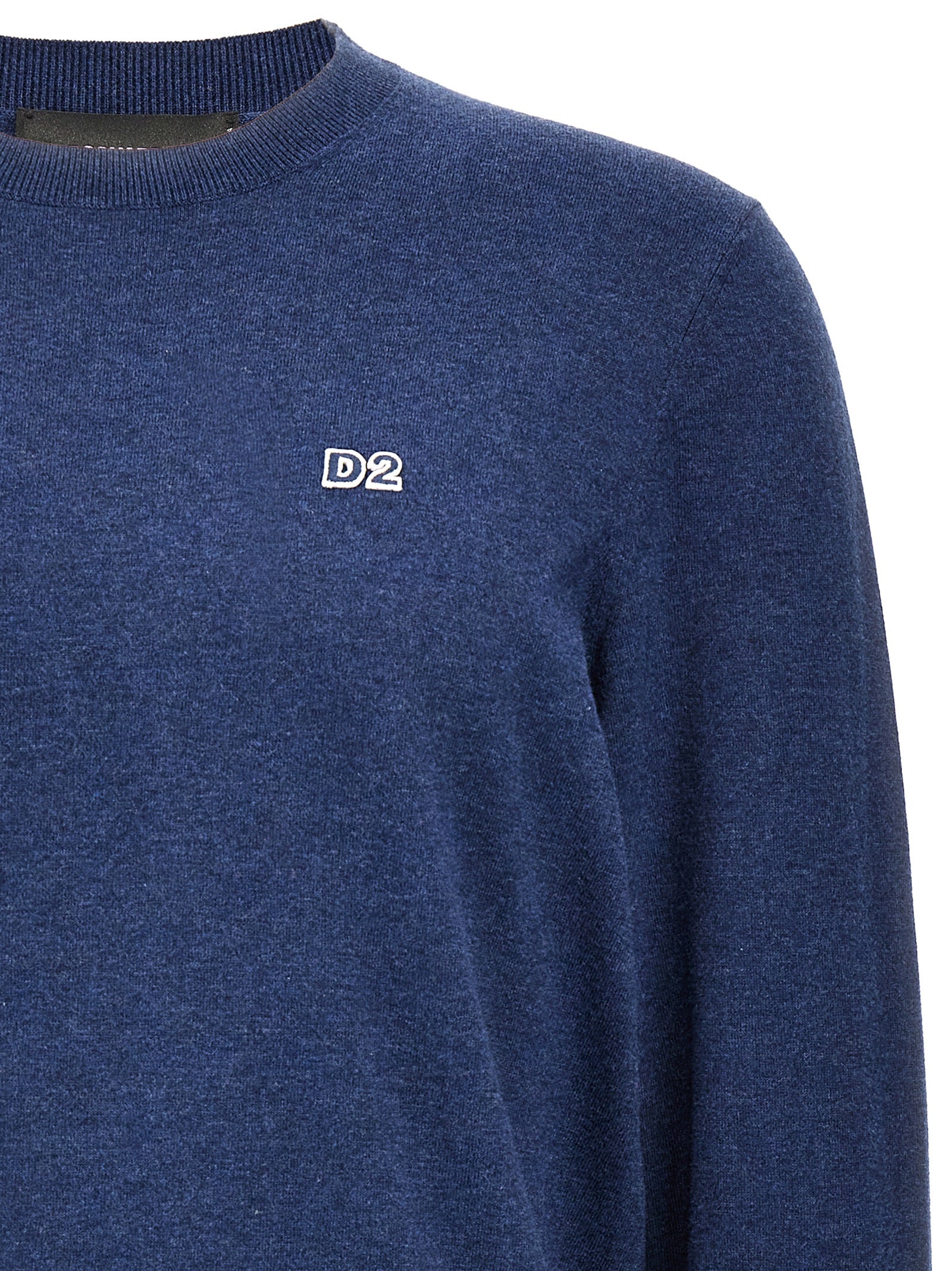 Dsquared² Blue Cotton Men's Cardigan