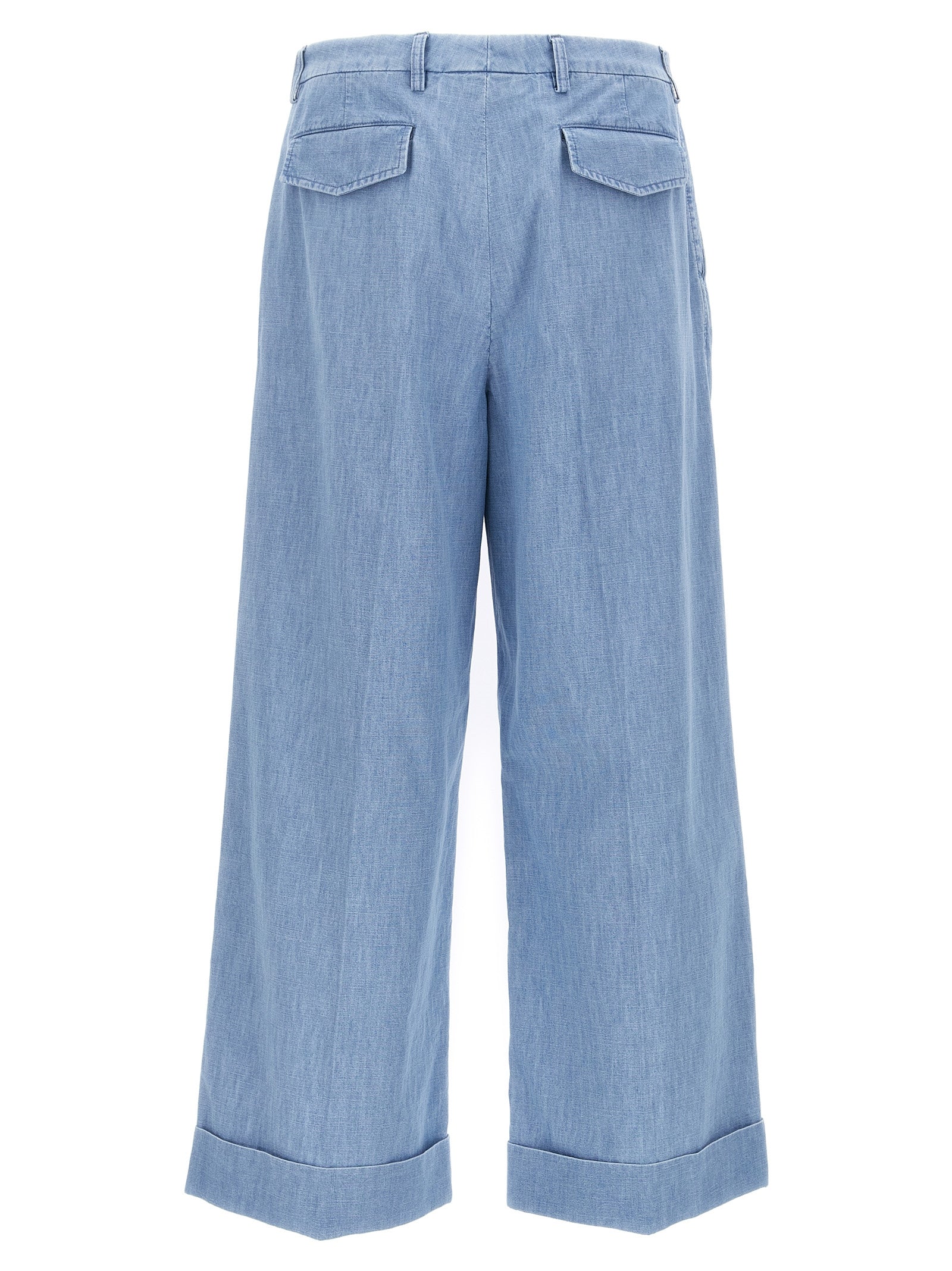 Valentino Garavani Blue Cotton Jeans Men's Denim