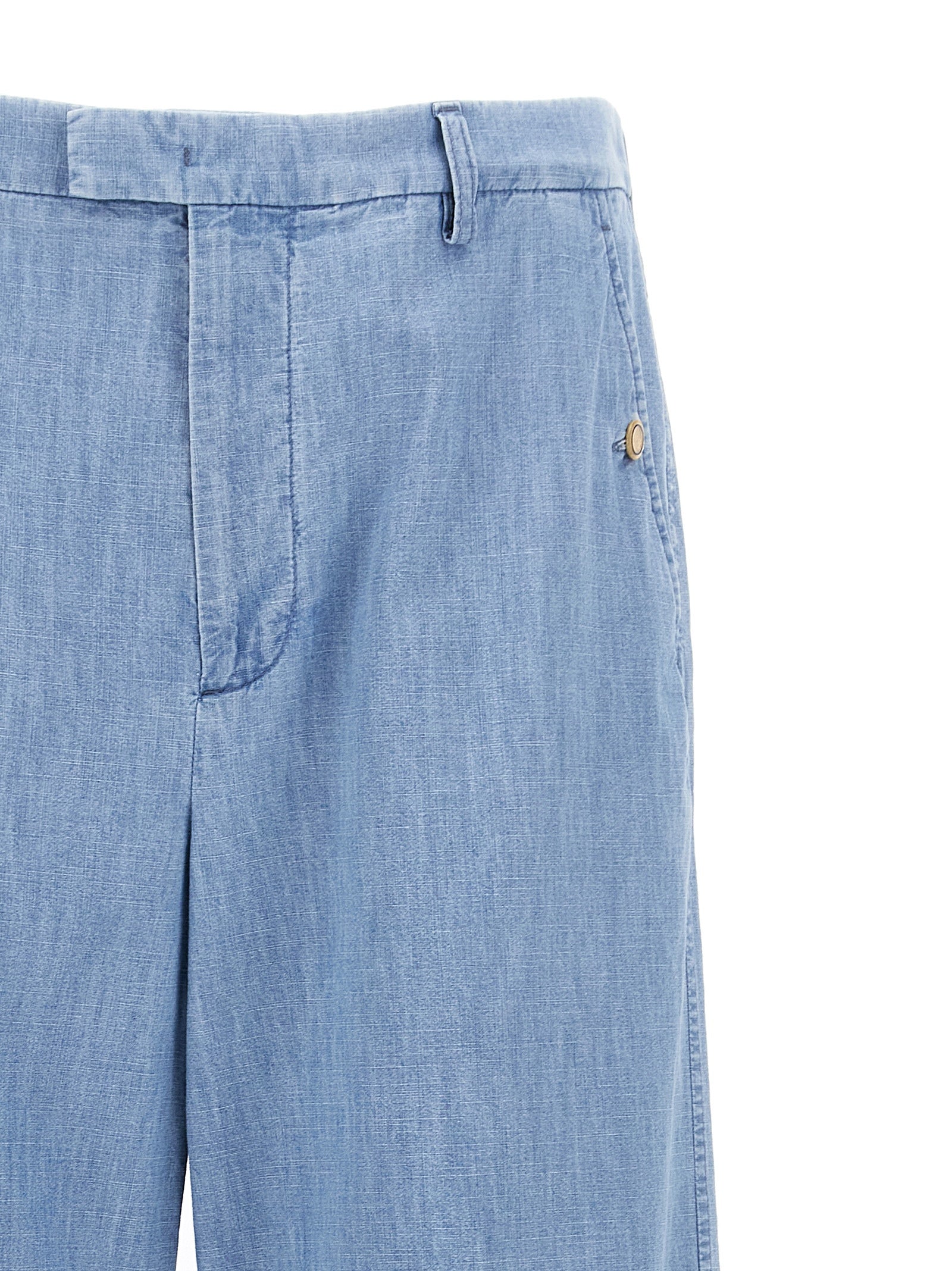 Valentino Garavani Blue Cotton Jeans Men's Denim