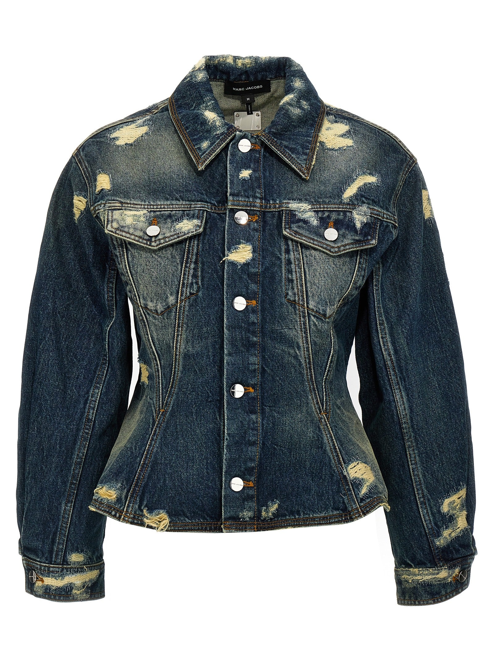 Marc Jacobs Blue Cotton Denim Women's Jacket
