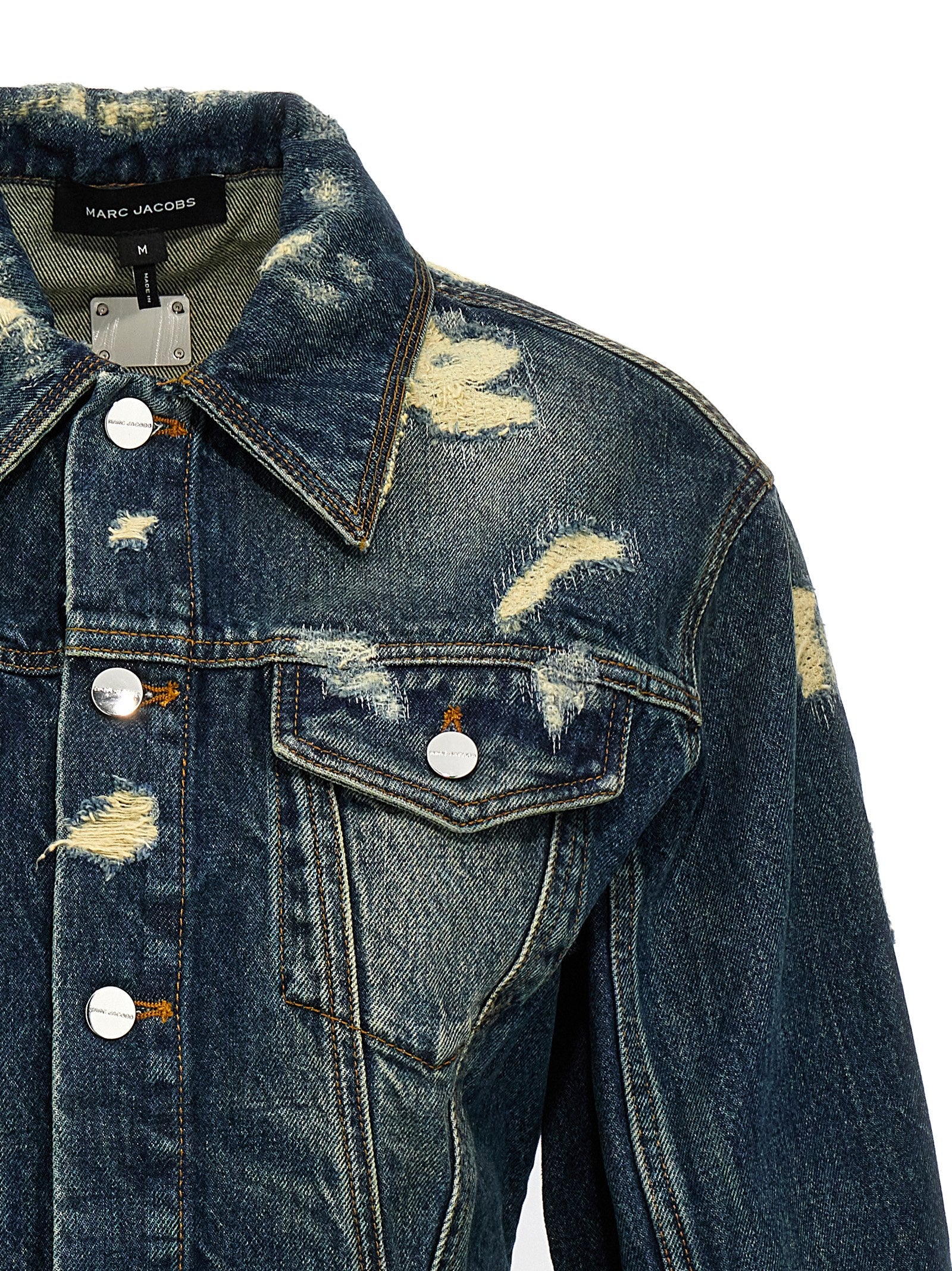 Marc Jacobs Blue Cotton Denim Women's Jacket