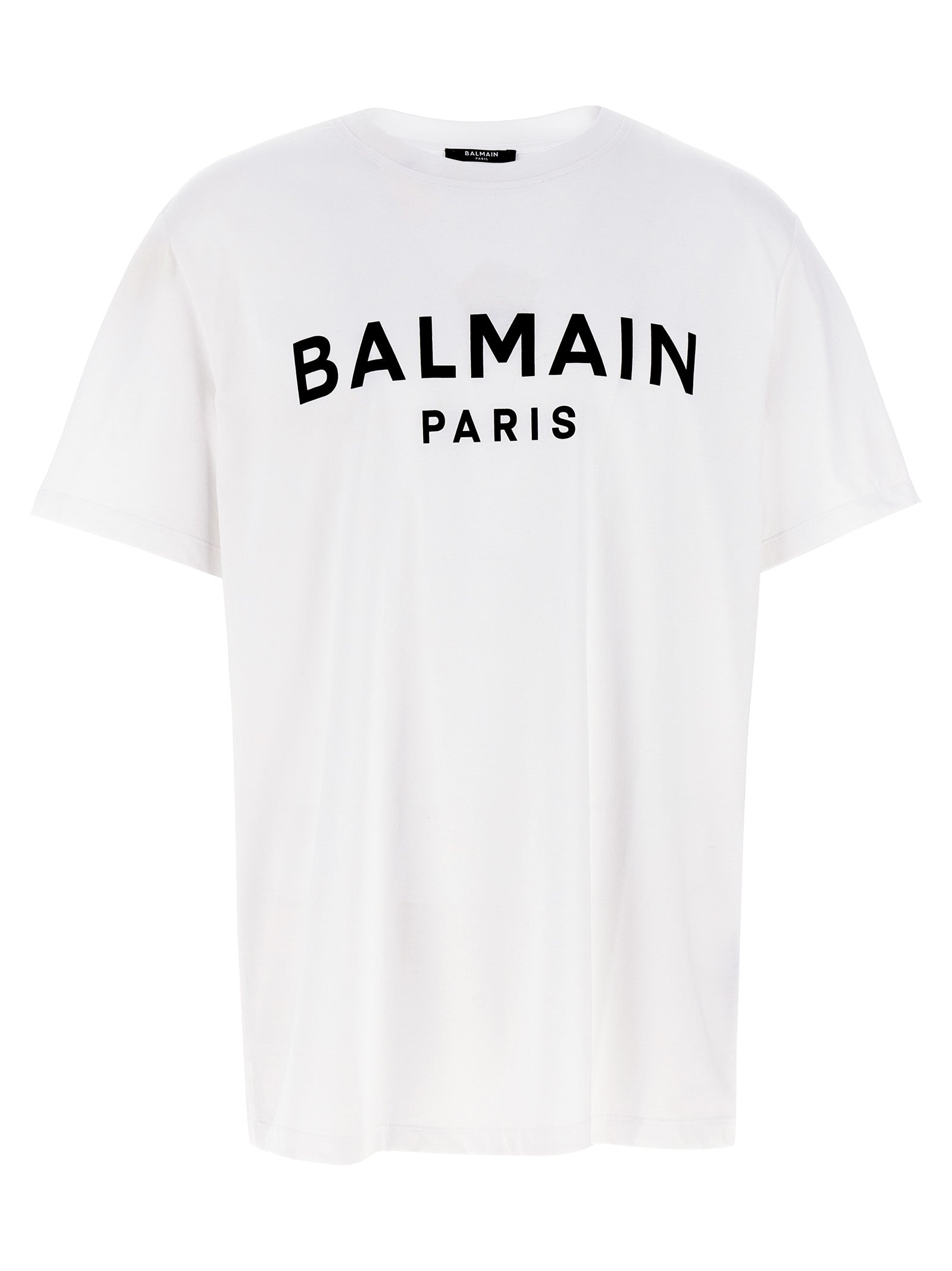 Balmain Bicolor Organic Cotton Men's T-Shirt