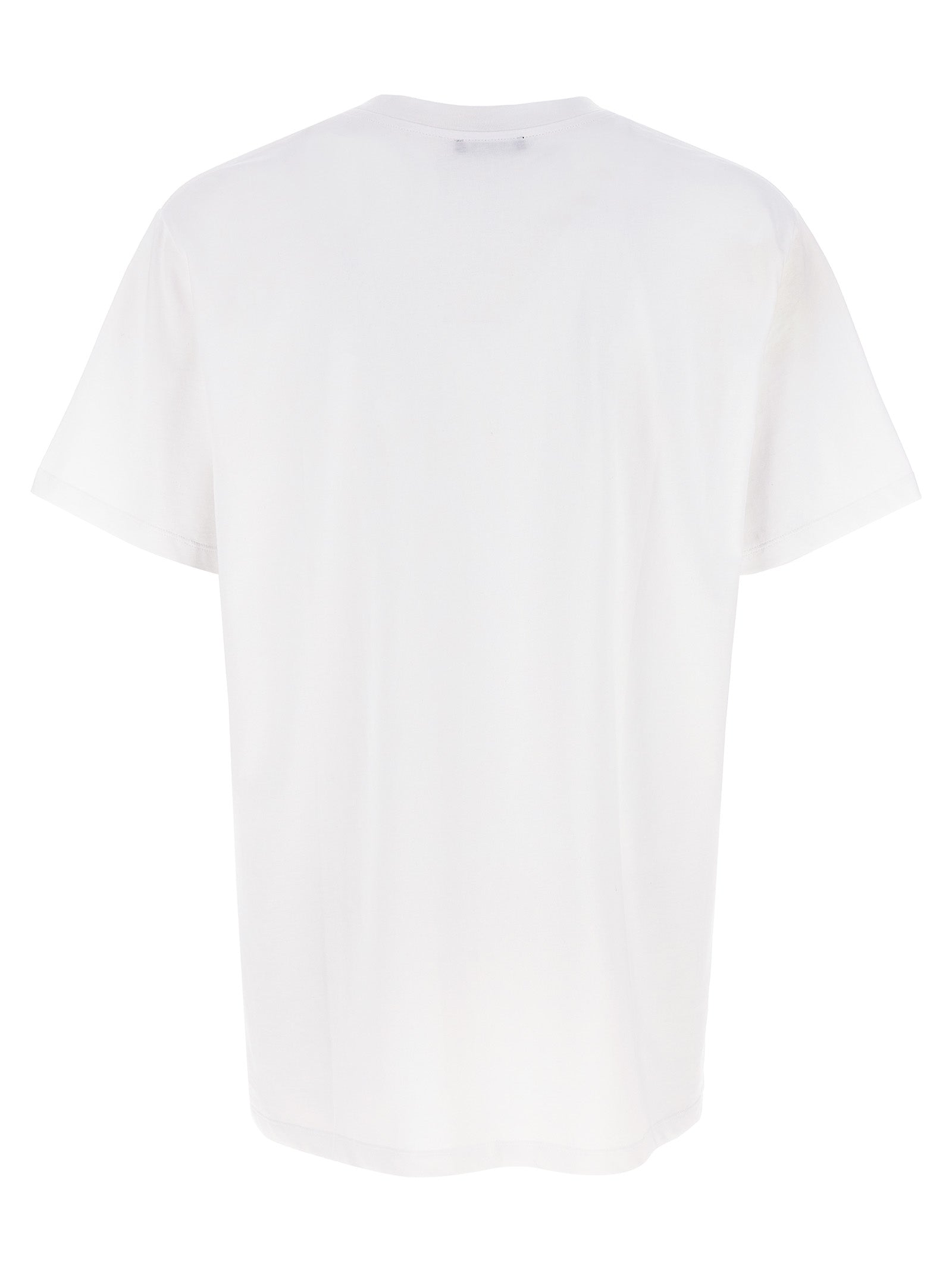 Balmain Bicolor Organic Cotton Men's T-Shirt
