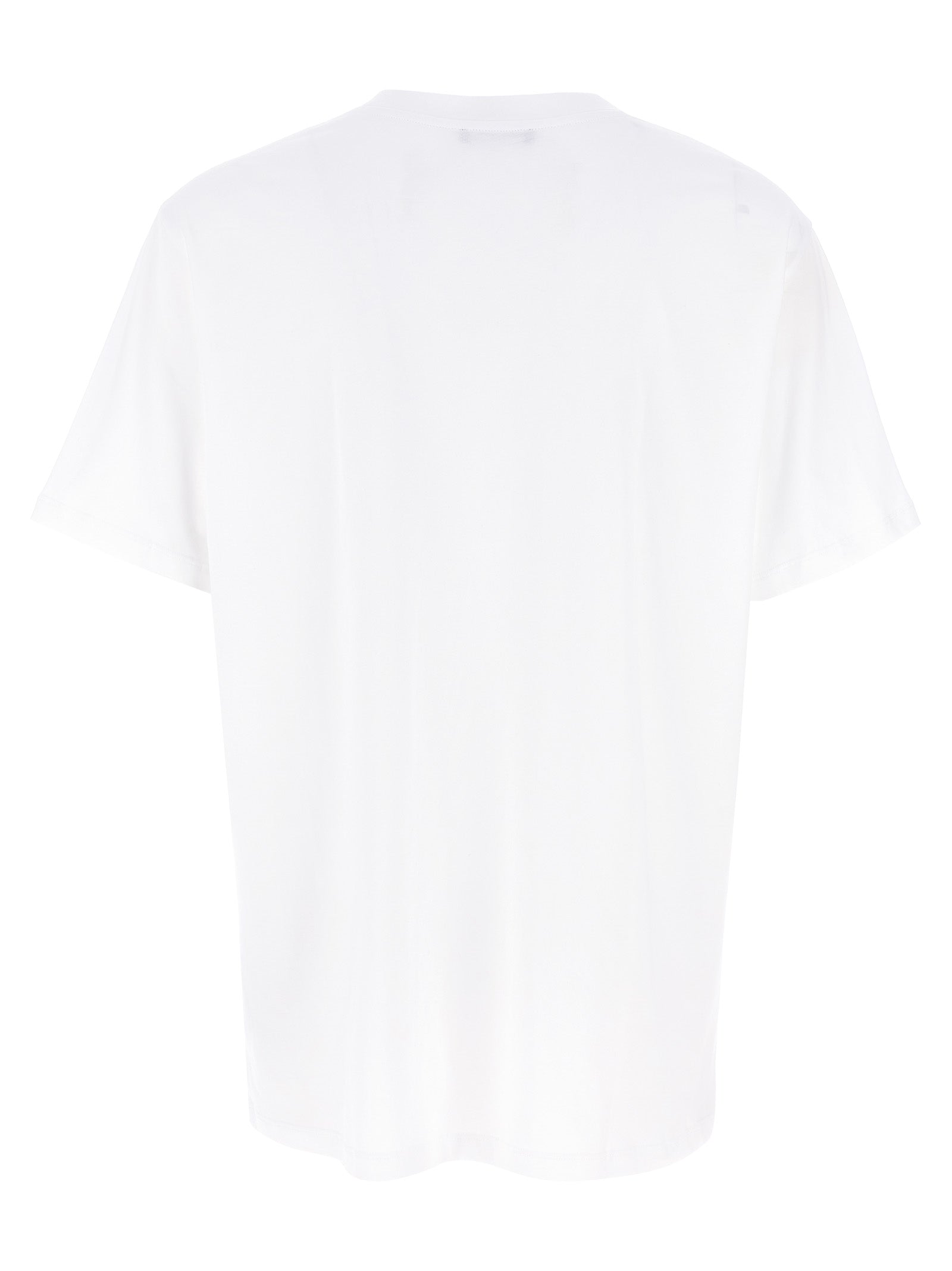 Balmain Bicolor Organic Cotton Men's T-Shirt