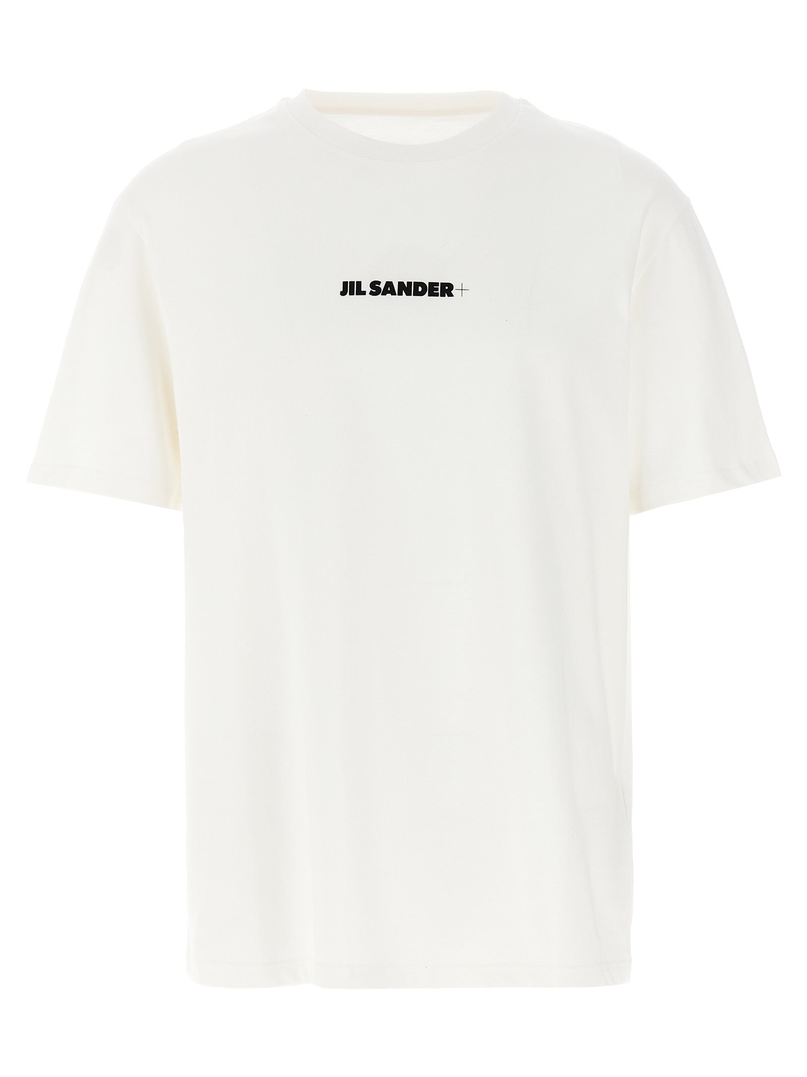 Jil Sander White Cotton Men's T-Shirt