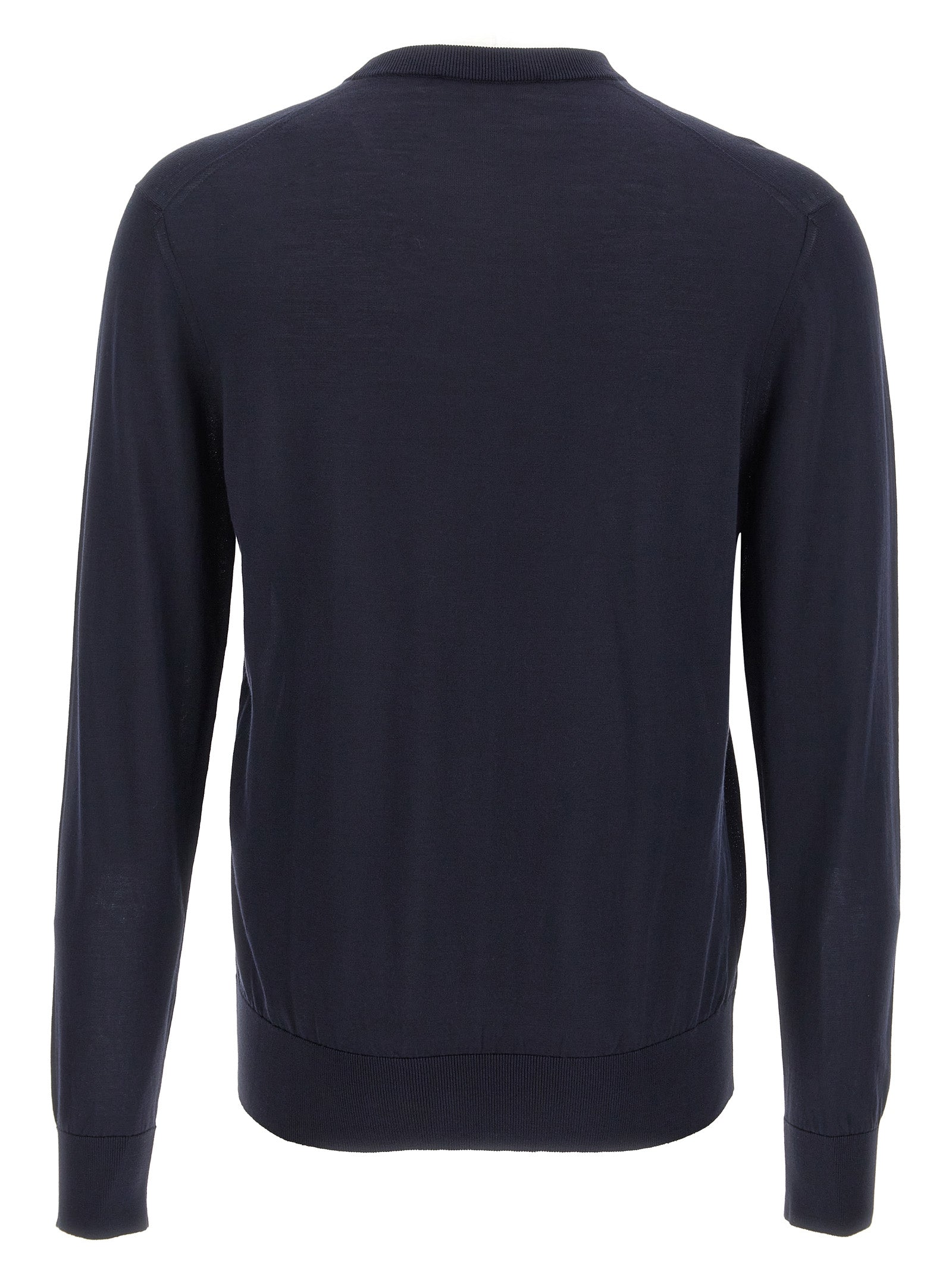 Dolce & Gabbana Blue Silk Men's Cardigan