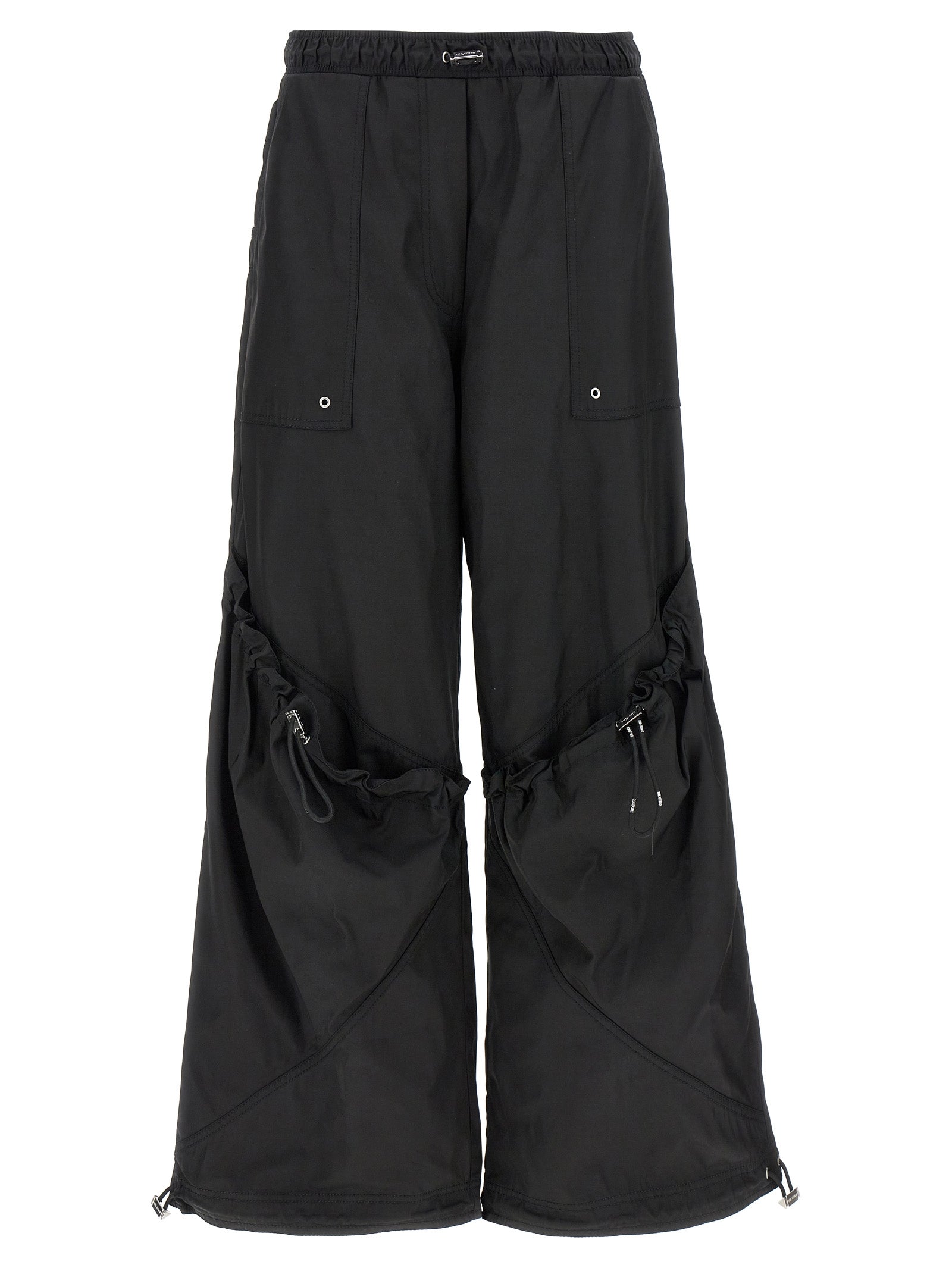 The Attico Black Polyester Casual Women's Pants