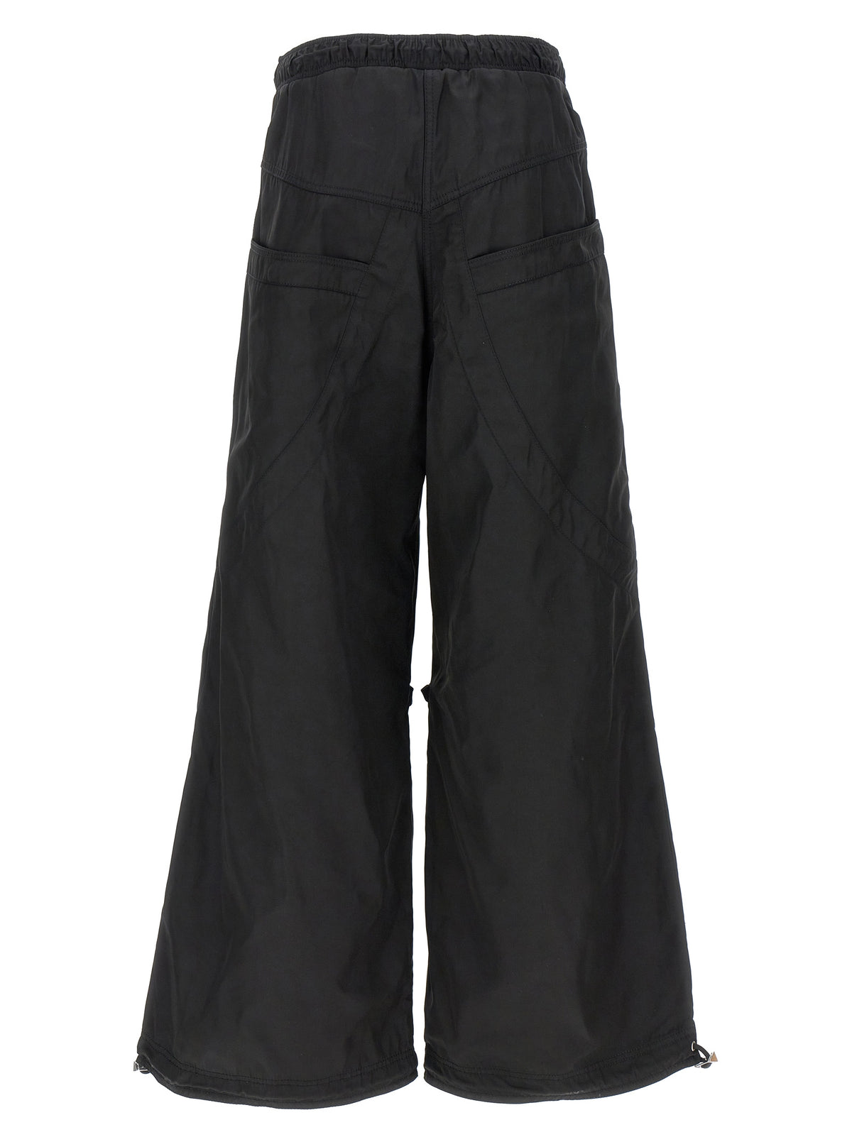 The Attico Black Polyester Casual Women's Pants