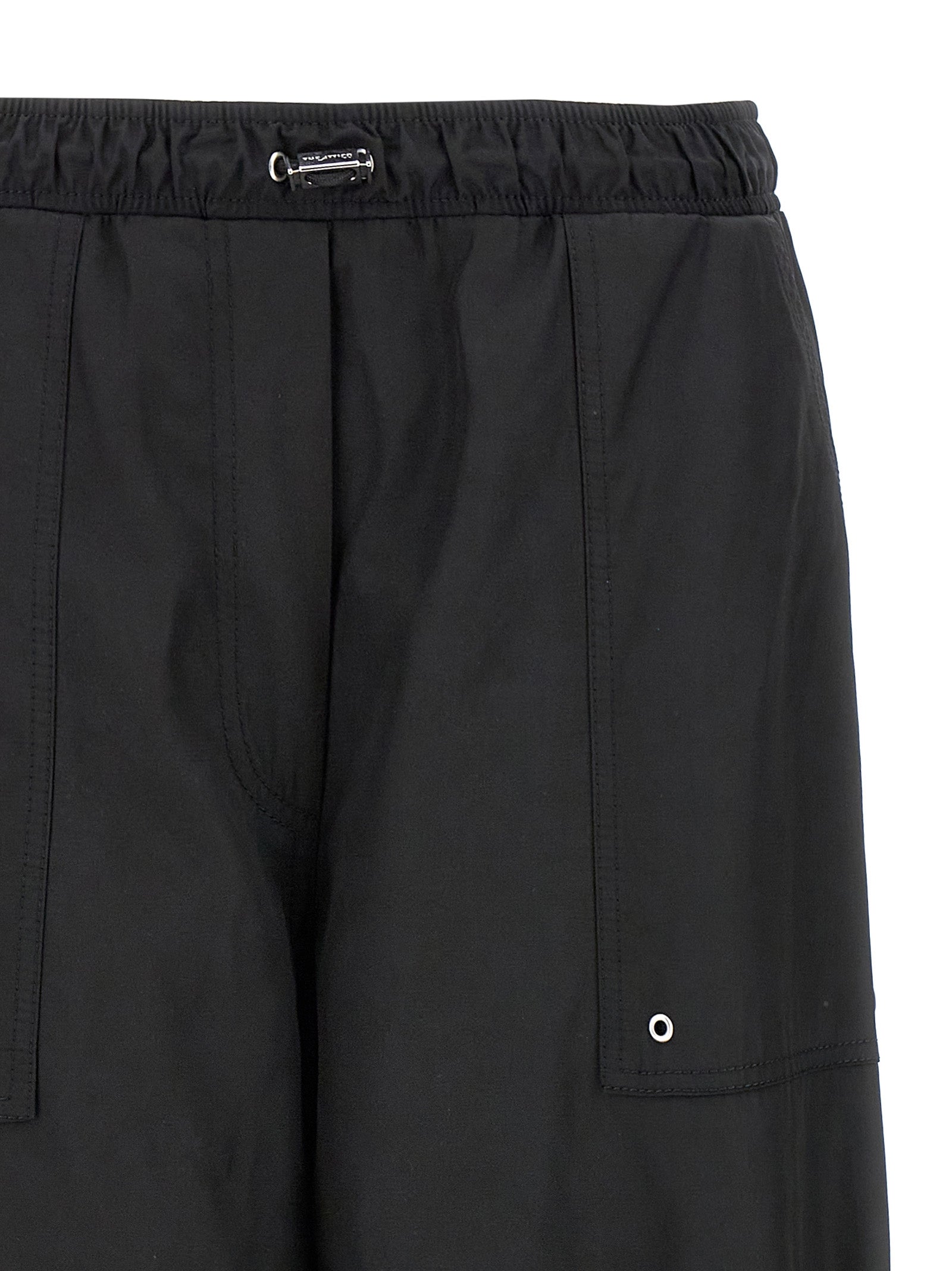 The Attico Black Polyester Casual Women's Pants