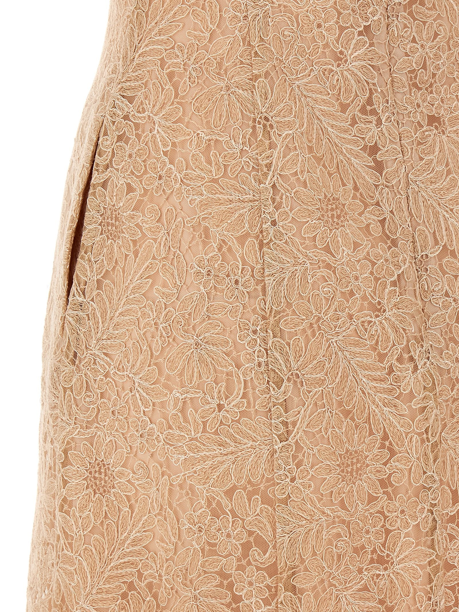 Ermanno Scervino Multicolor Polyester Midi Women's Dress