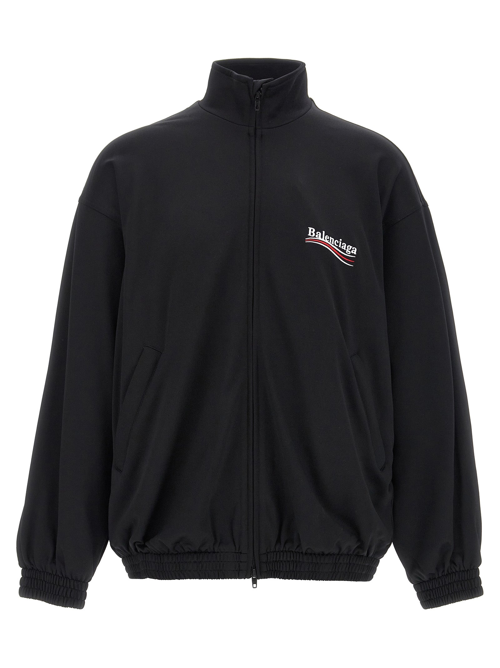 Balenciaga Black Polyamide Men's Sweatshirt