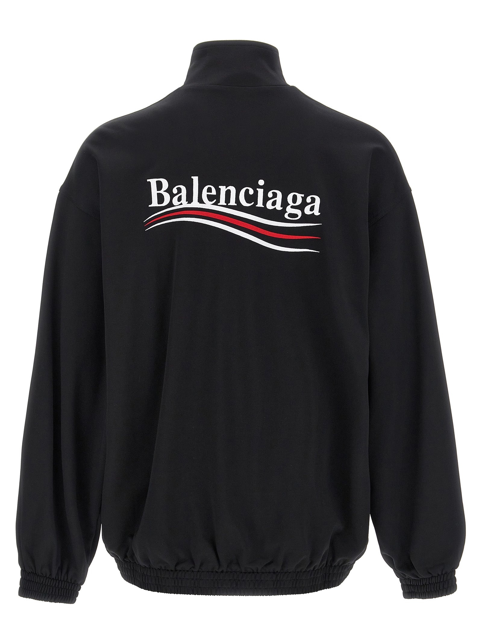 Balenciaga Black Polyamide Men's Sweatshirt