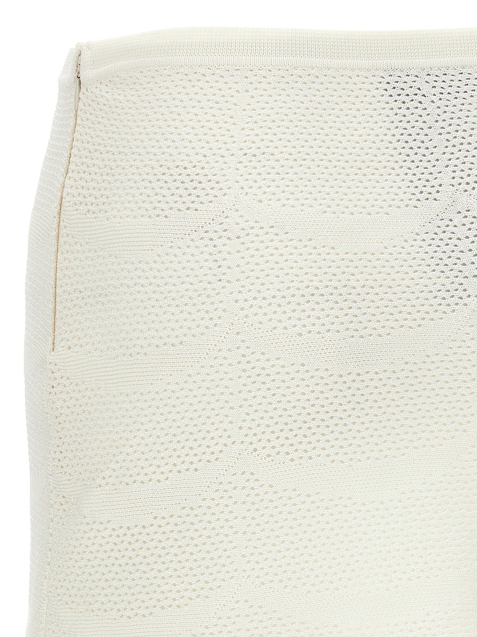 Tom Ford White Cotton Long Women's Skirt