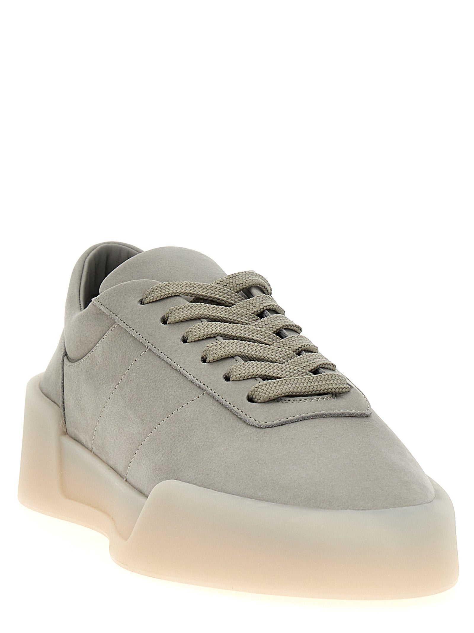 Fear Of God Gray Leather Athletic Men's Sneakers