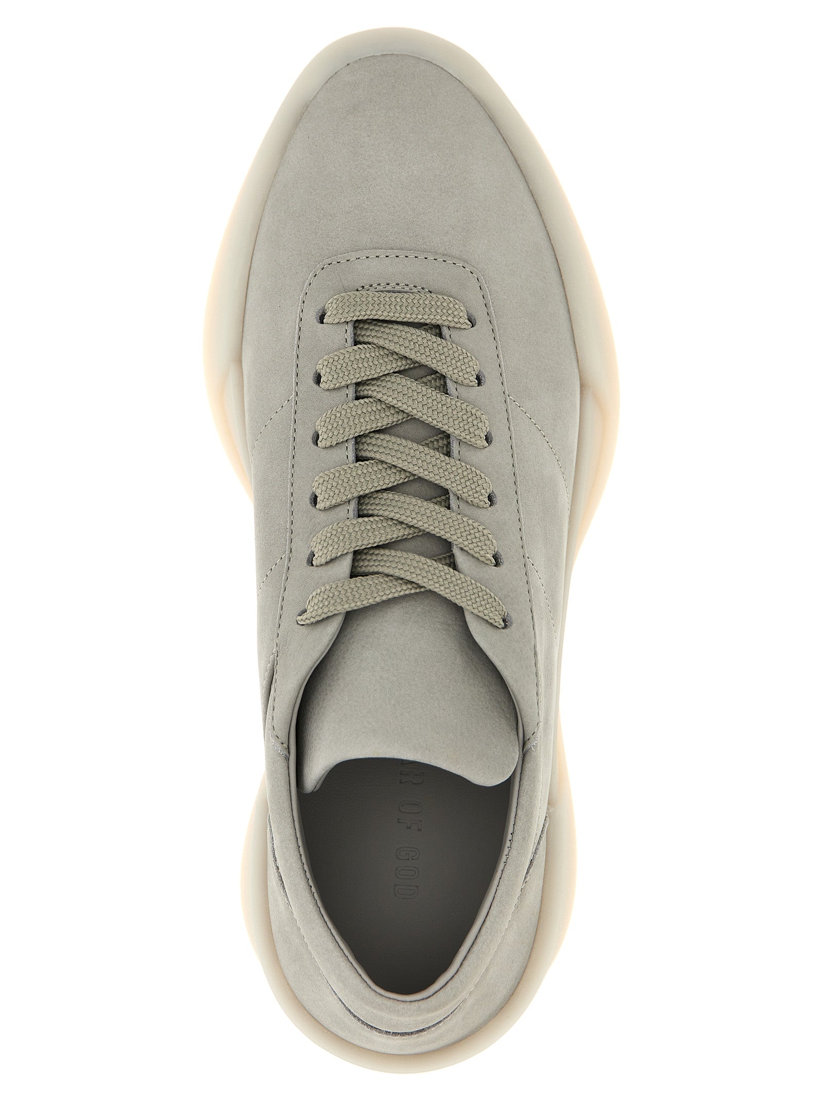 Fear Of God Gray Leather Athletic Men's Sneakers