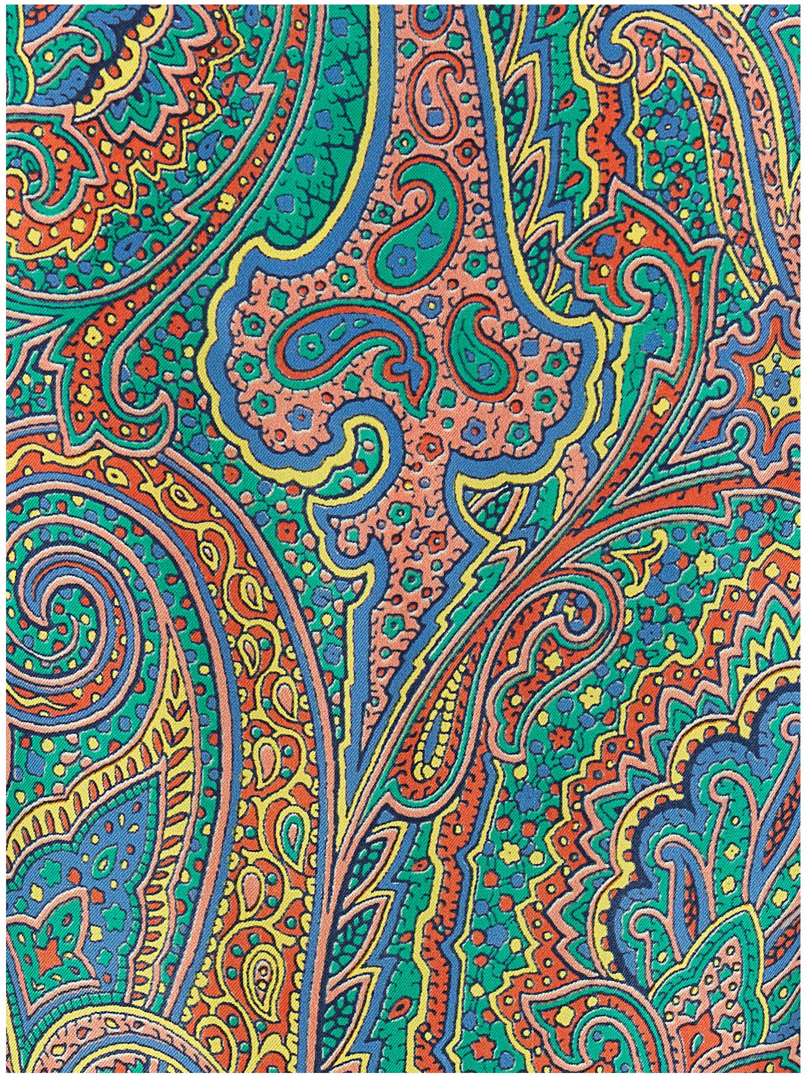 Etro Multicolor Silk Pattern Women's Shirt