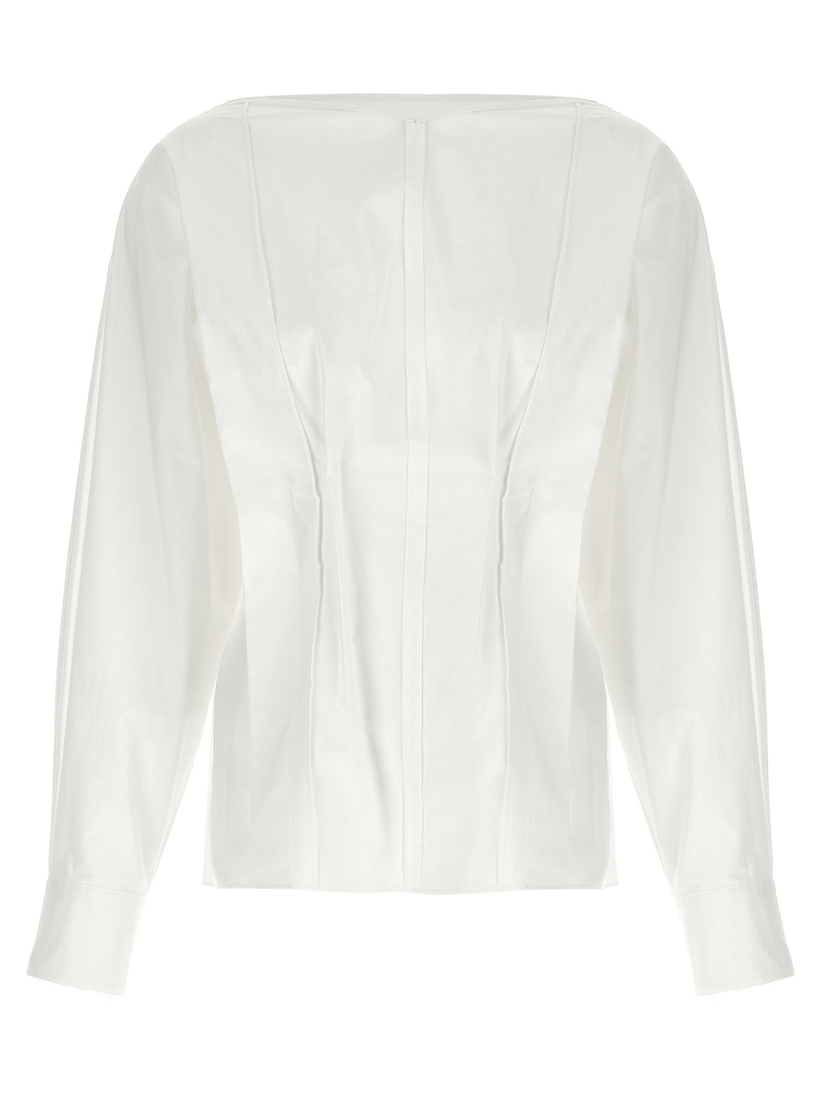 Khaite White Cotton Women's Blouse