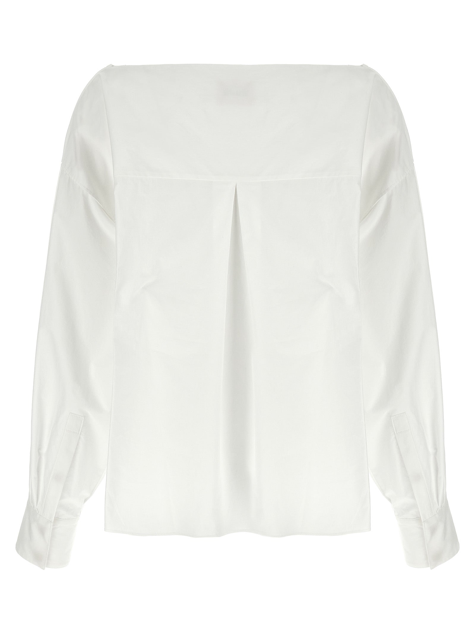 Khaite White Cotton Women's Blouse