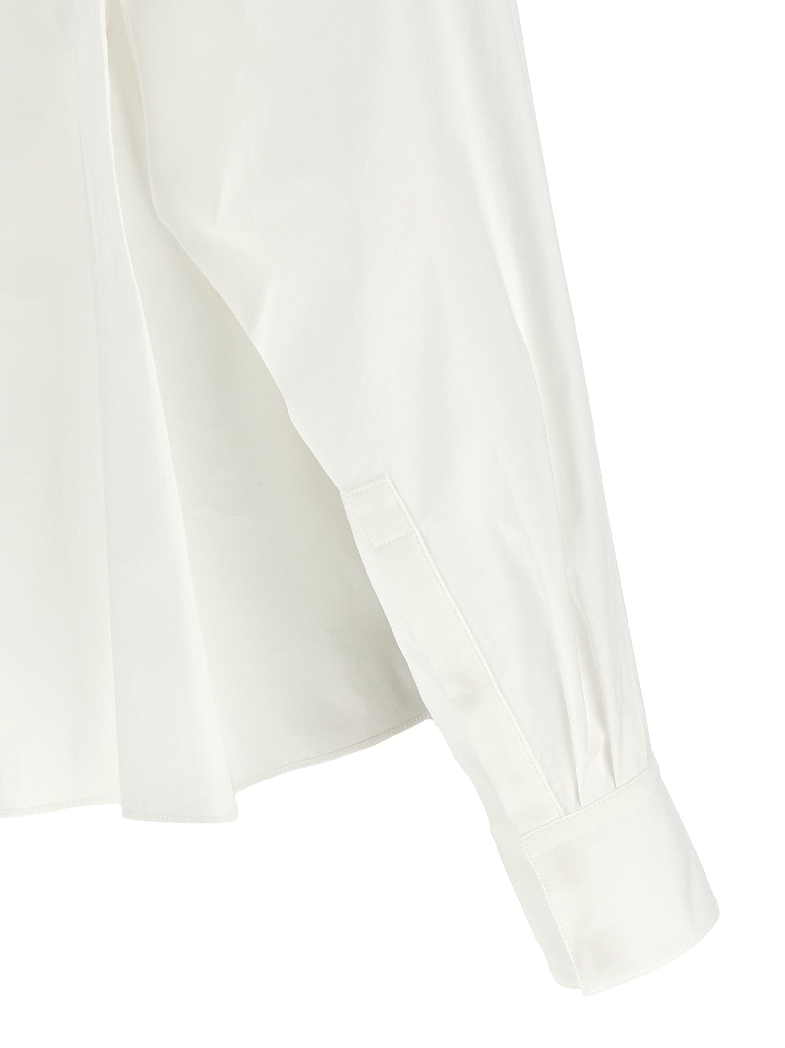 Khaite White Cotton Women's Blouse