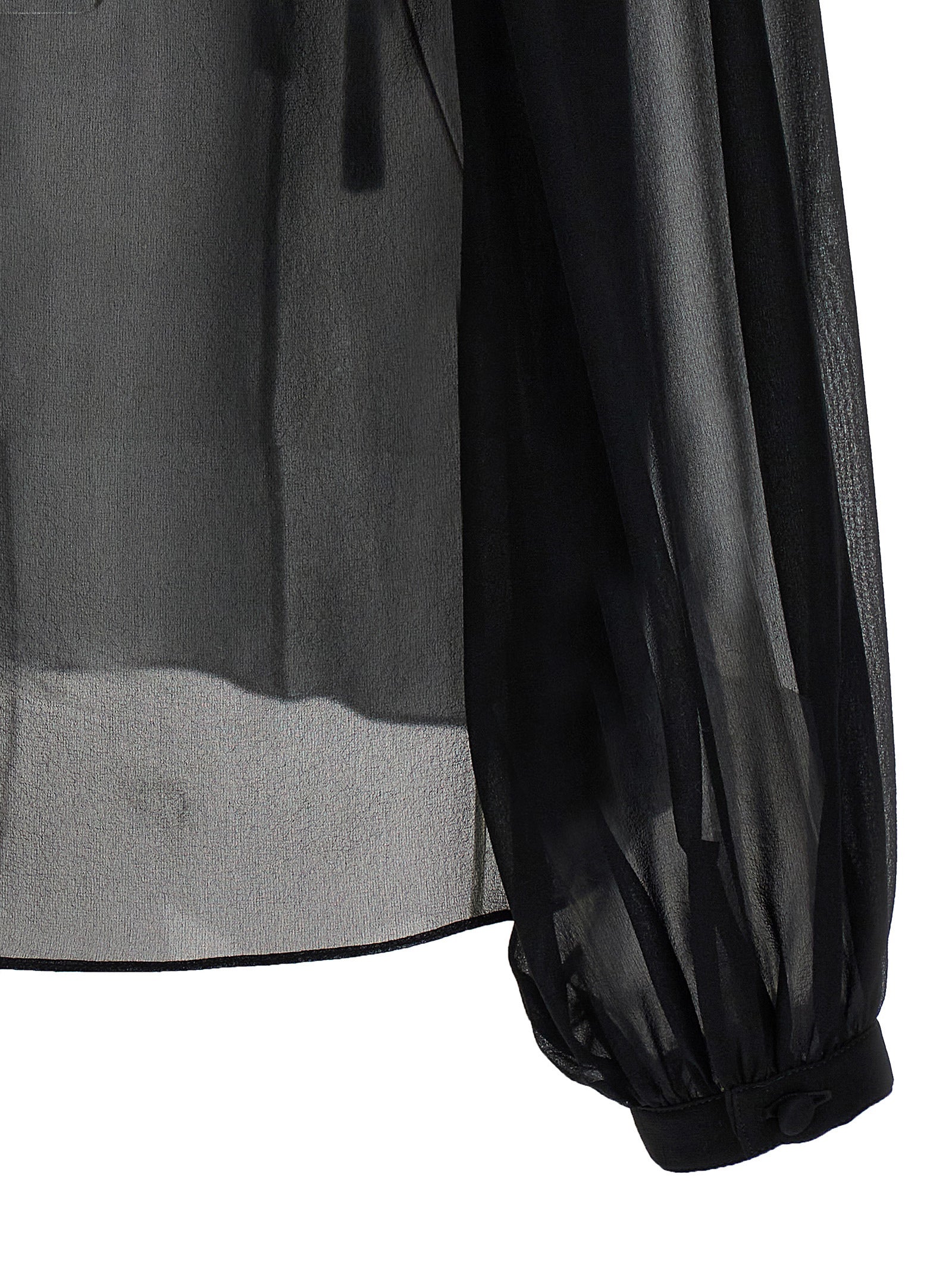 Tom Ford Black Silk Women's Blouse