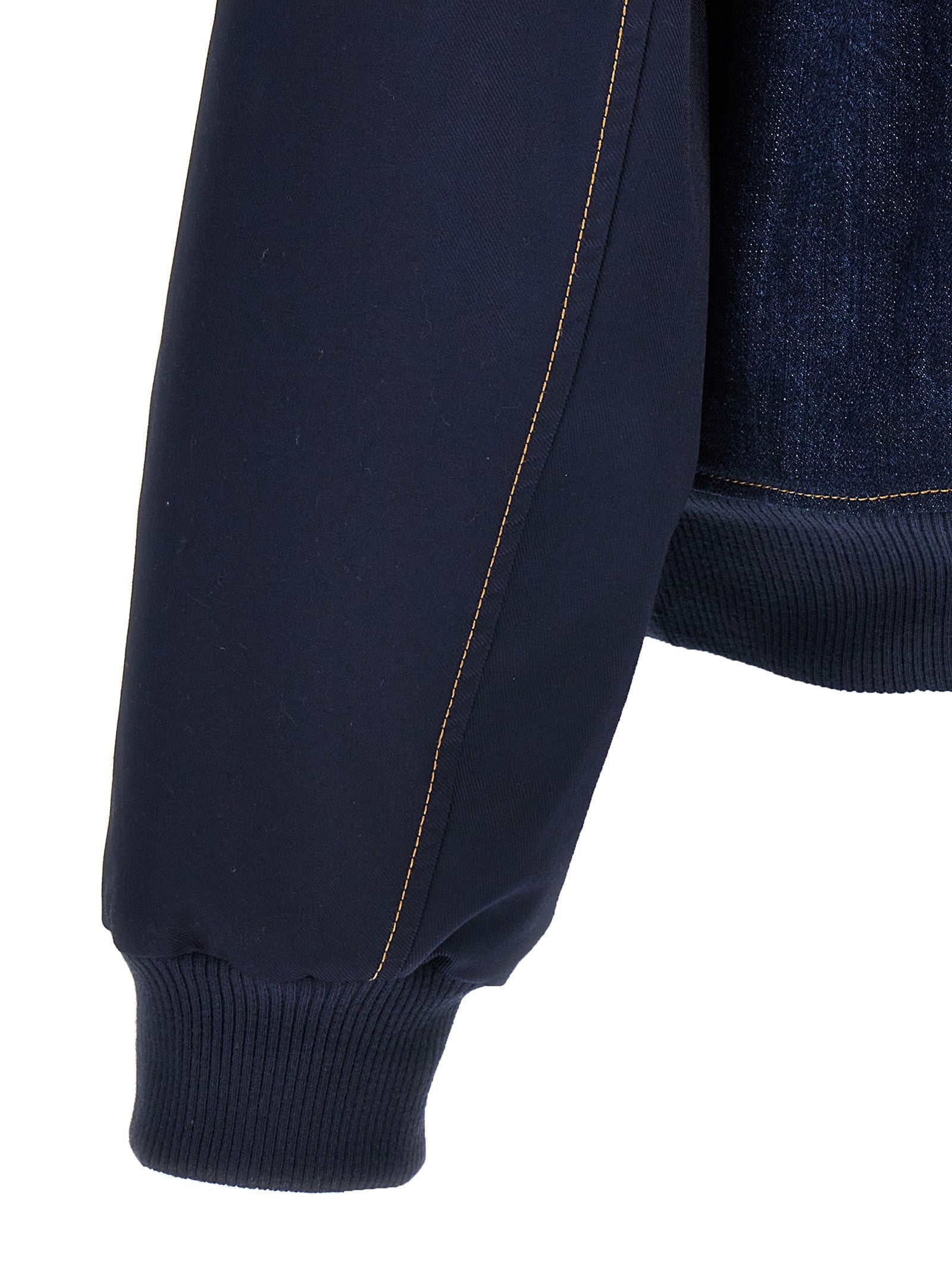 WALES BONNER Blue Cotton Denim Men's Jacket