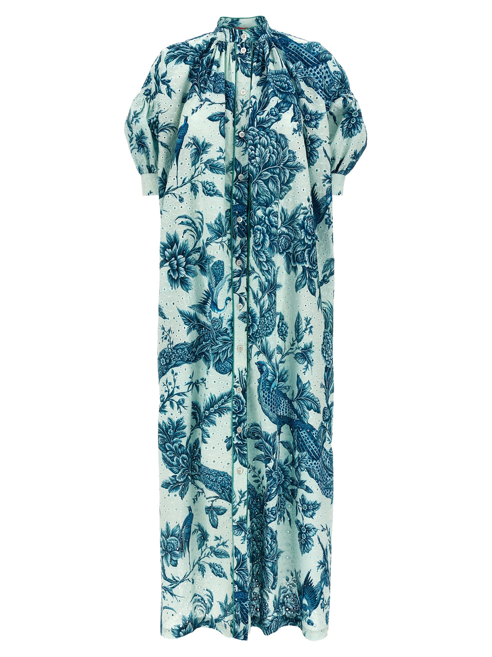 F.R.S. - FOR RESTLESS SLEEPERS Multicolor Cotton Long Women's Dress