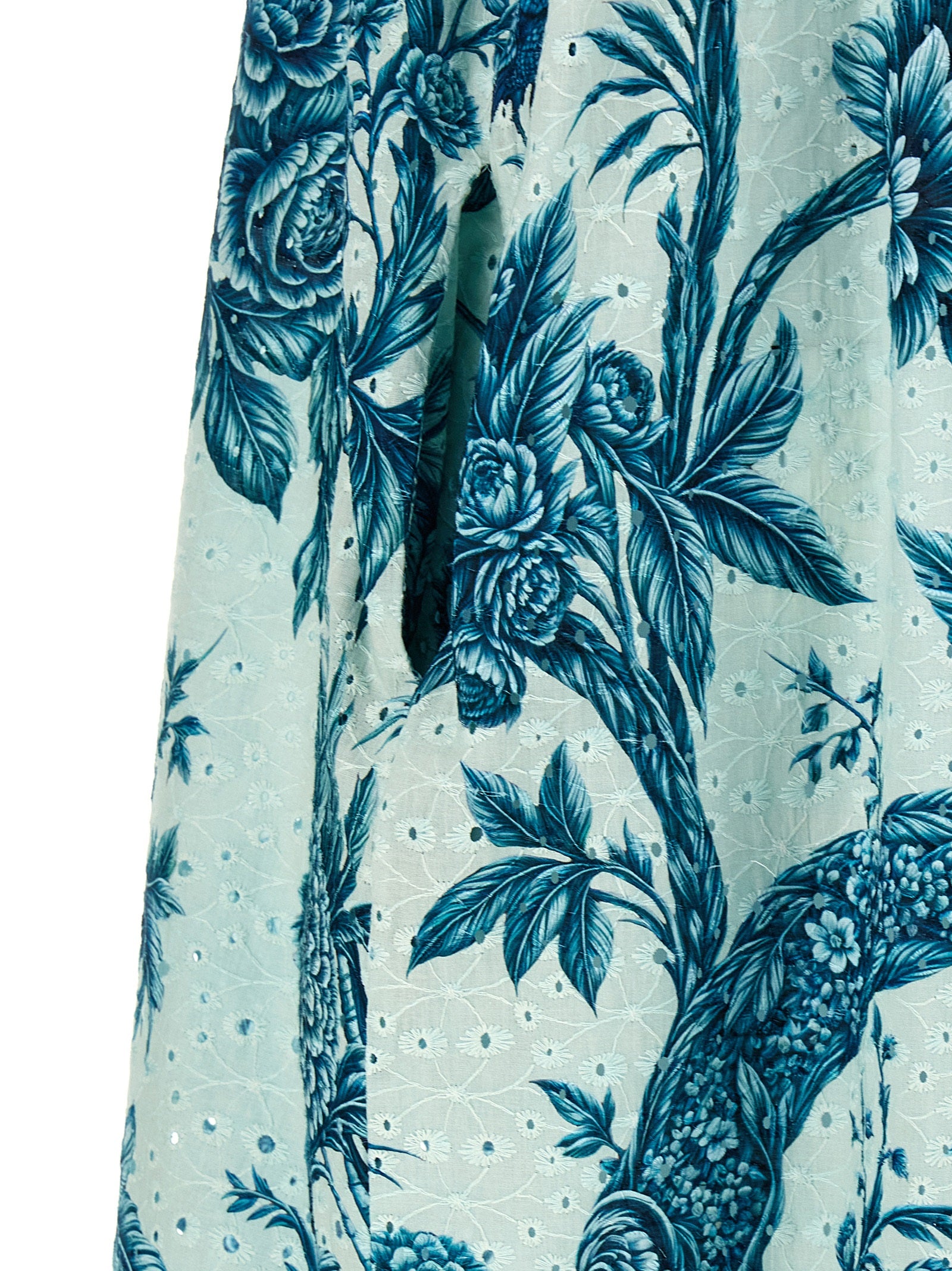 F.R.S. - FOR RESTLESS SLEEPERS Multicolor Cotton Long Women's Dress
