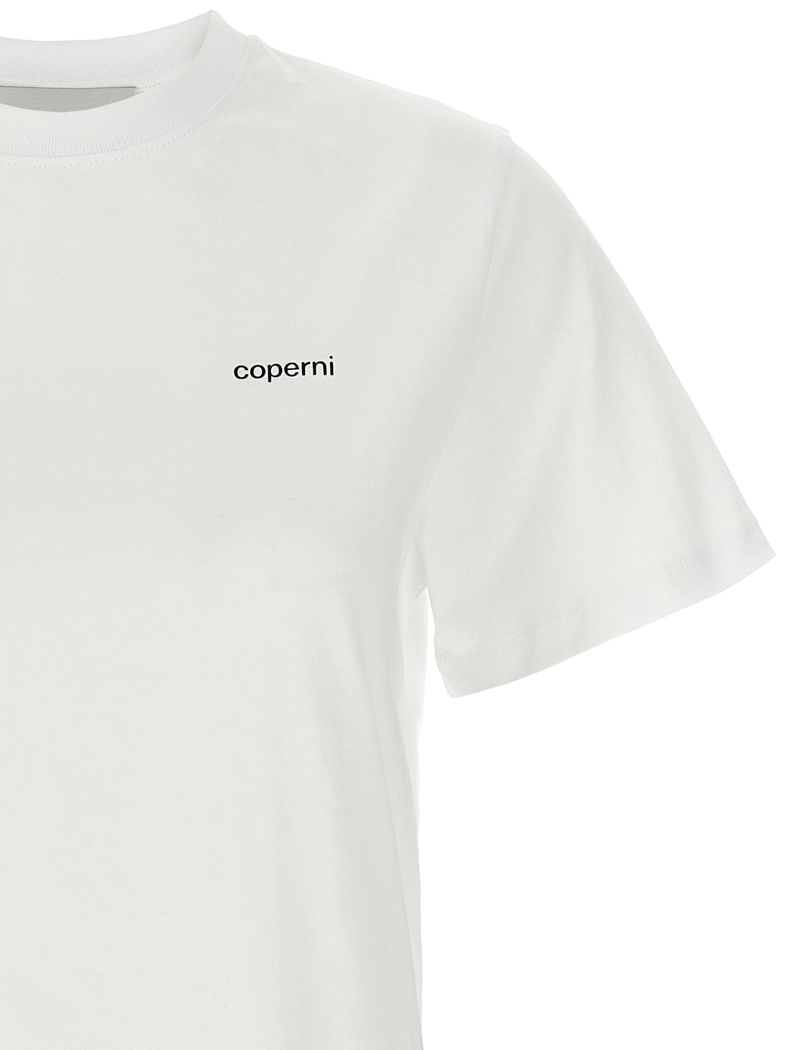 Coperni White Cotton Women's T-Shirt