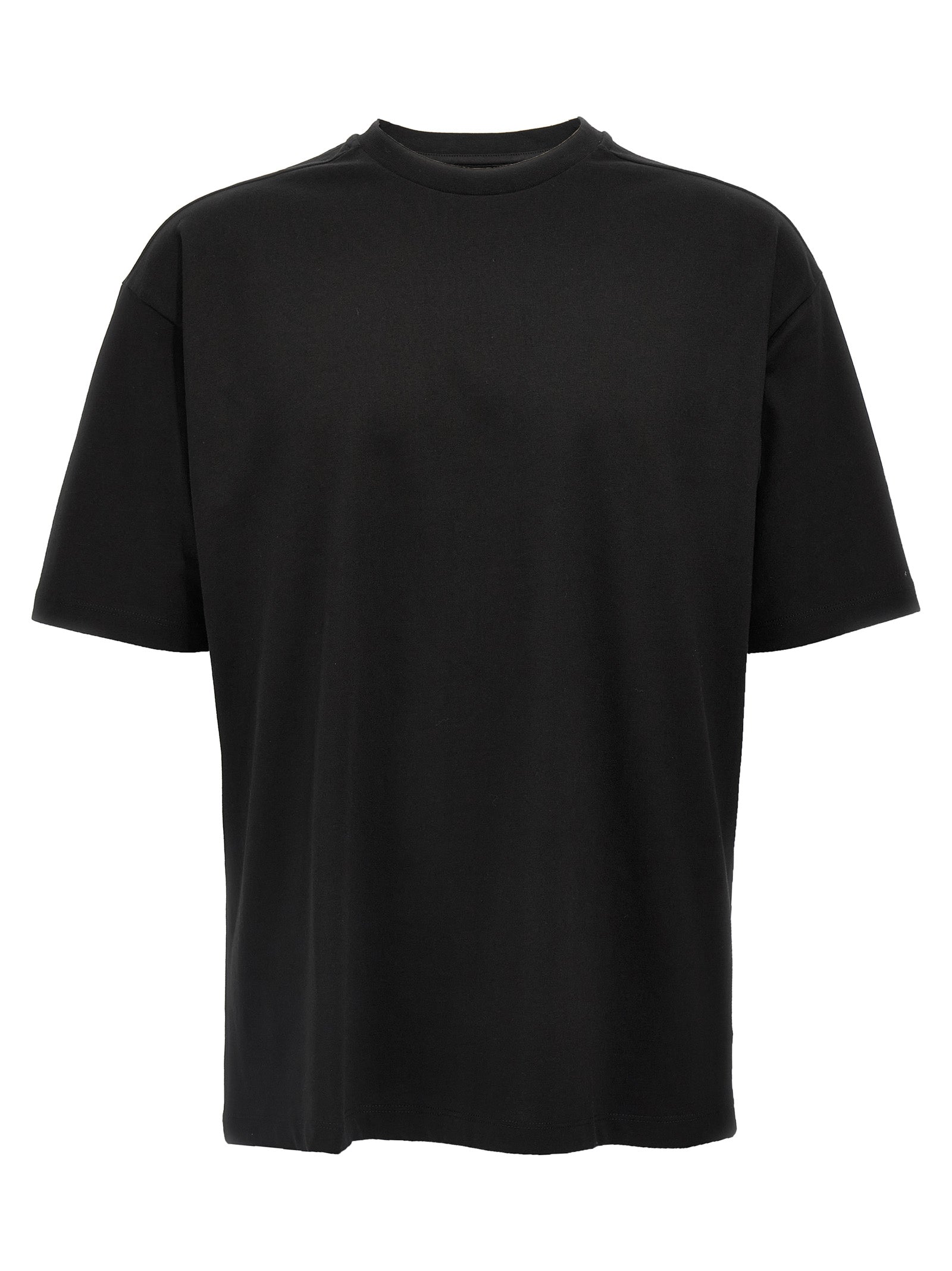 Thom Krom Black Cotton Men's T-Shirt