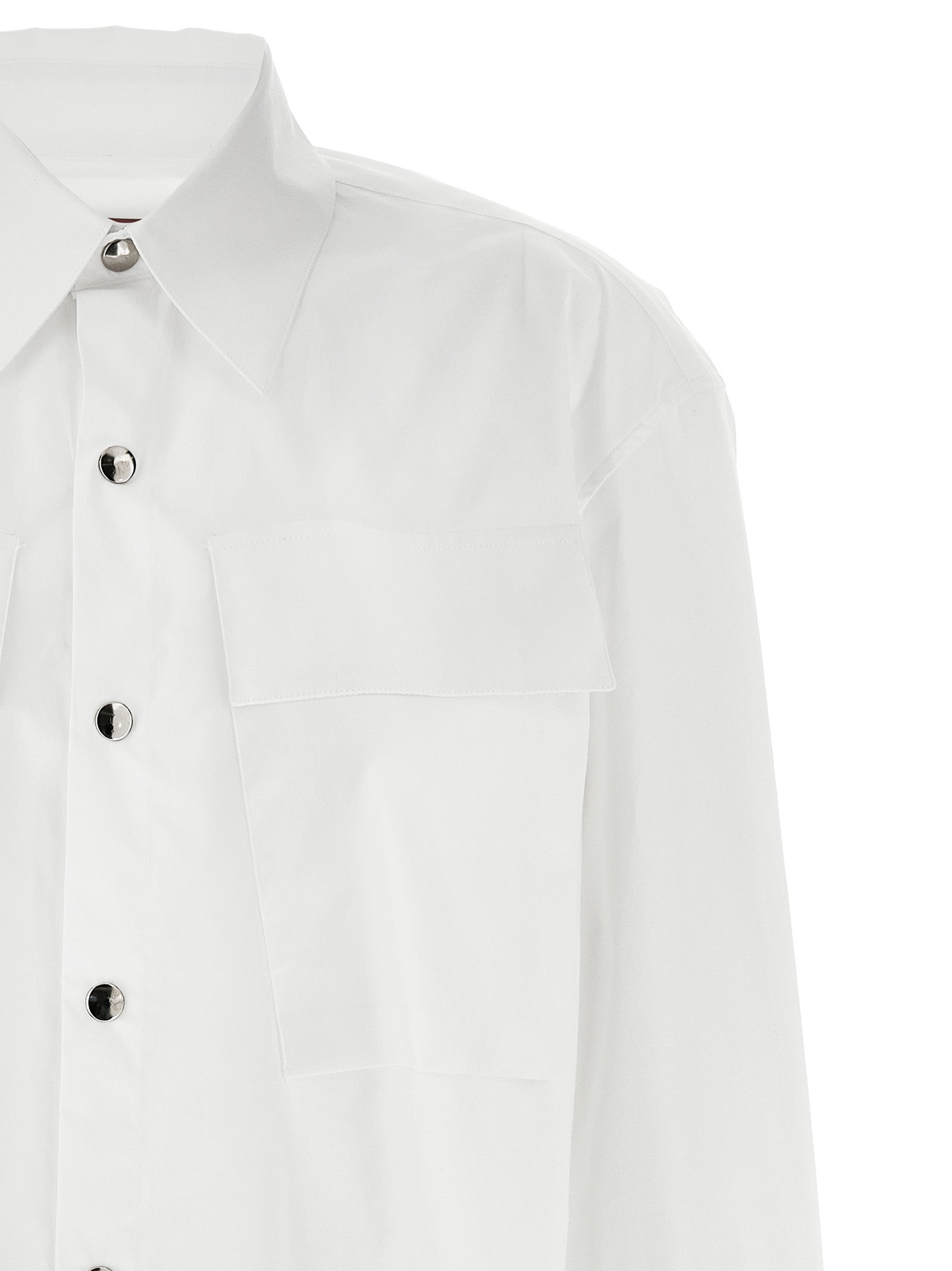 THELATEST White Cotton Women's Blouse