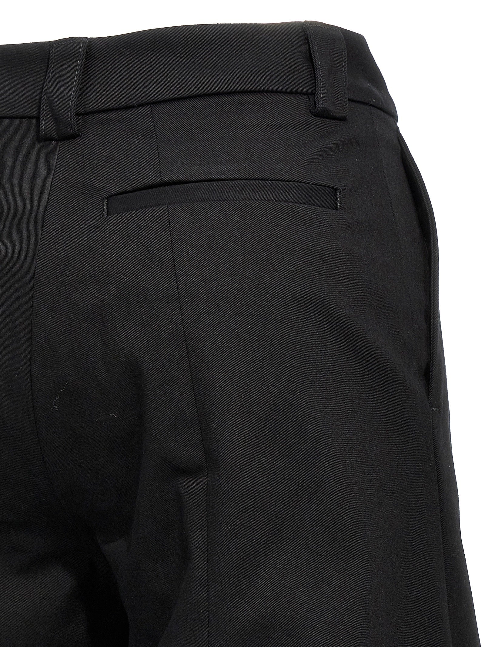 THELATEST Black Cotton Casual Women's Pants