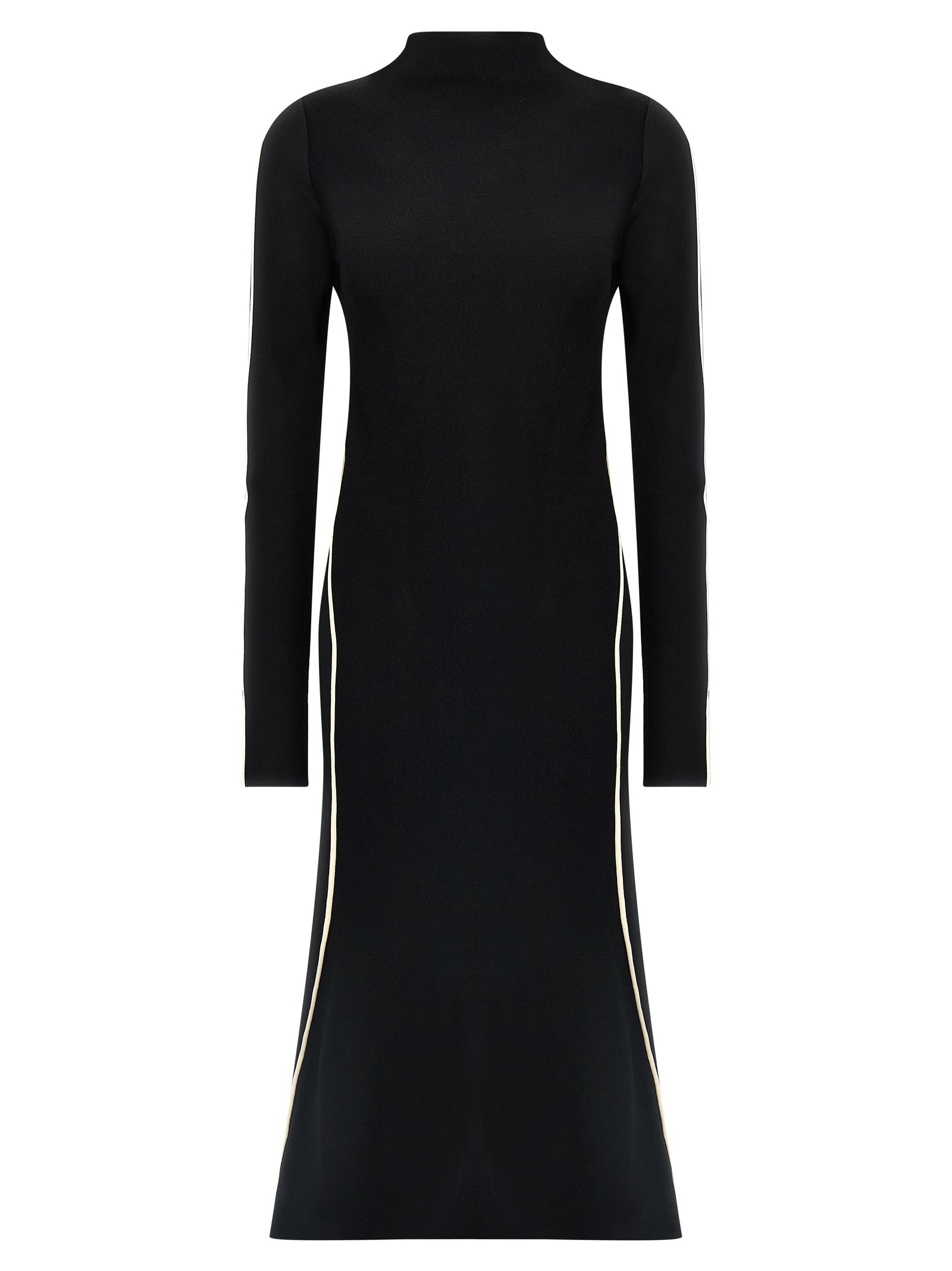 Sportmax Bicolor Viscose Midi Women's Dress
