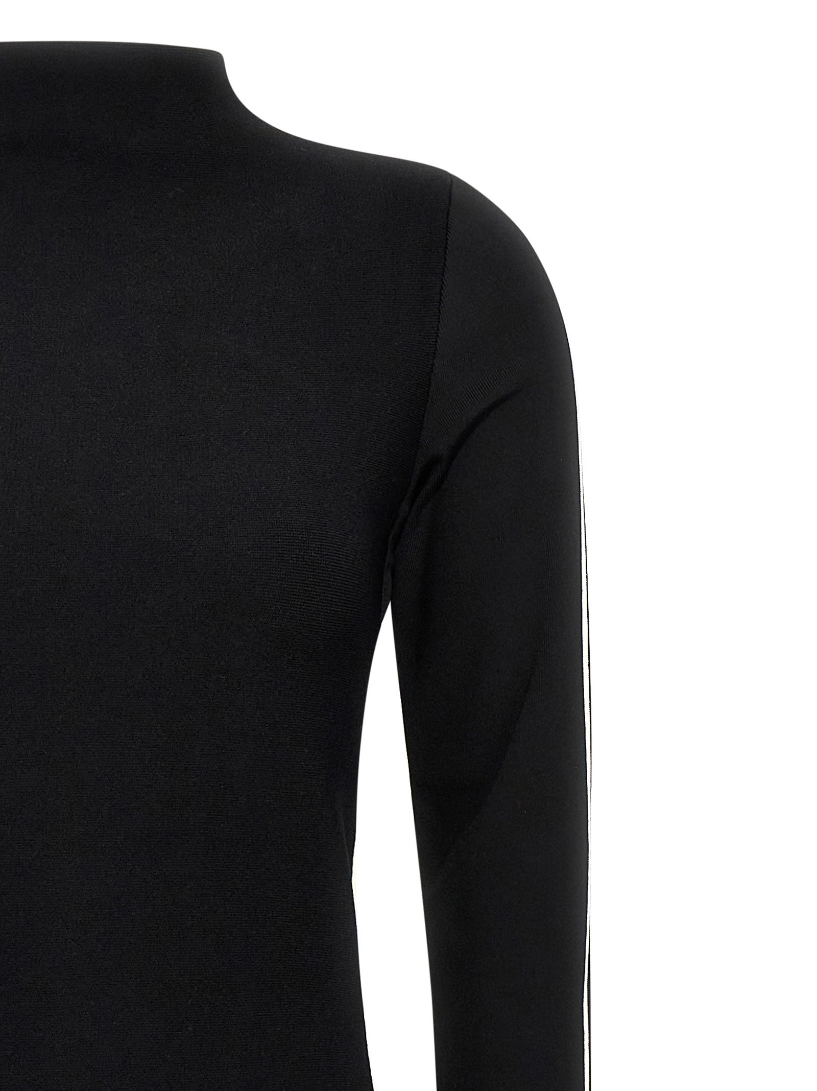 Sportmax Bicolor Viscose Midi Women's Dress