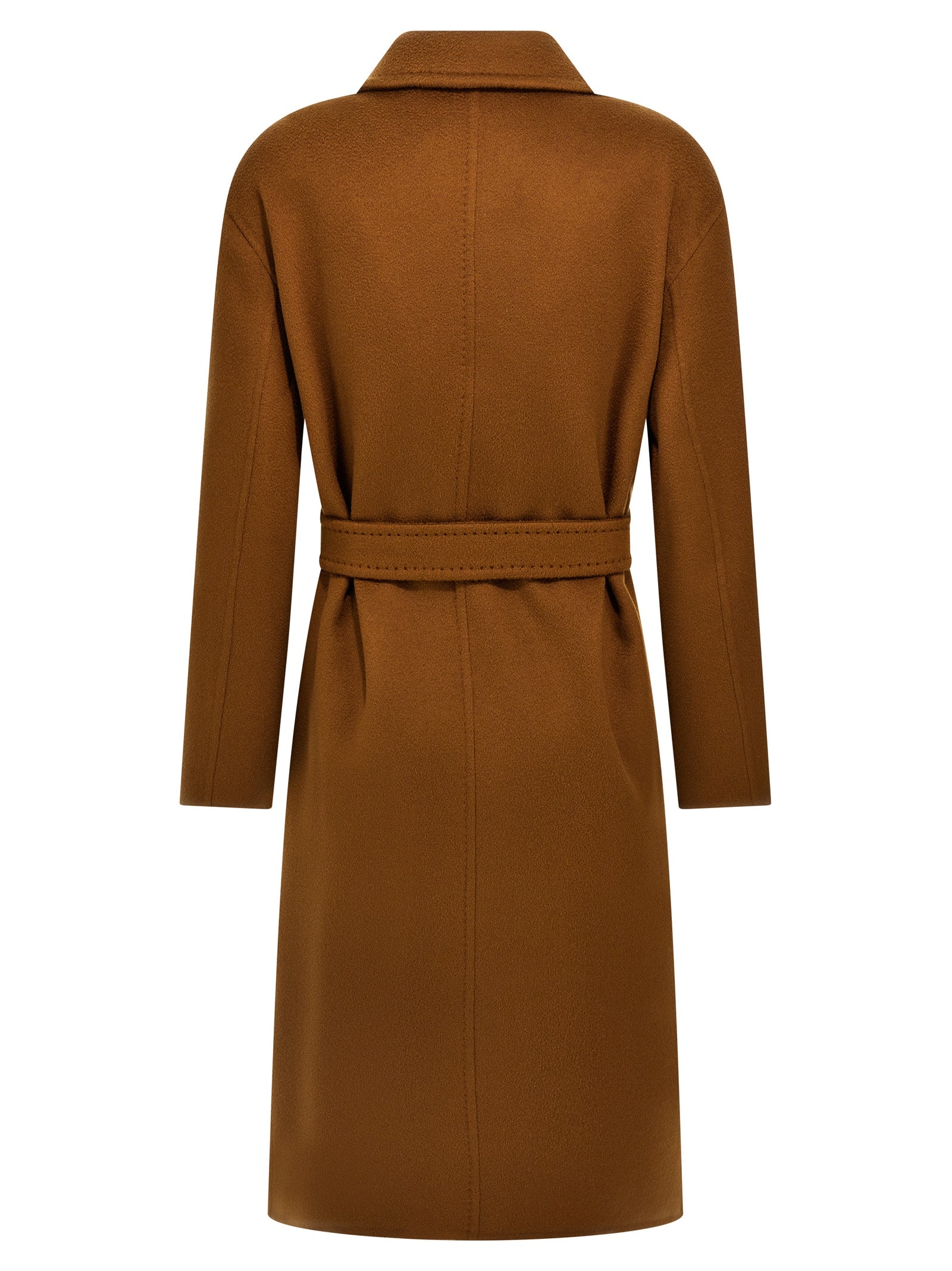Max Mara Brown Cashmere Women's Coat