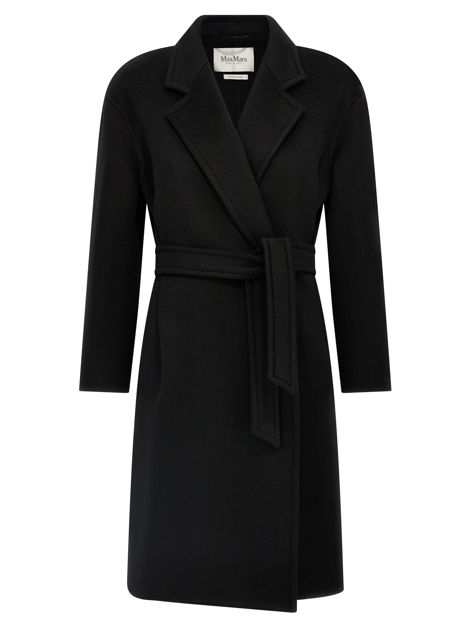Max Mara Black Cashmere Women's Coat