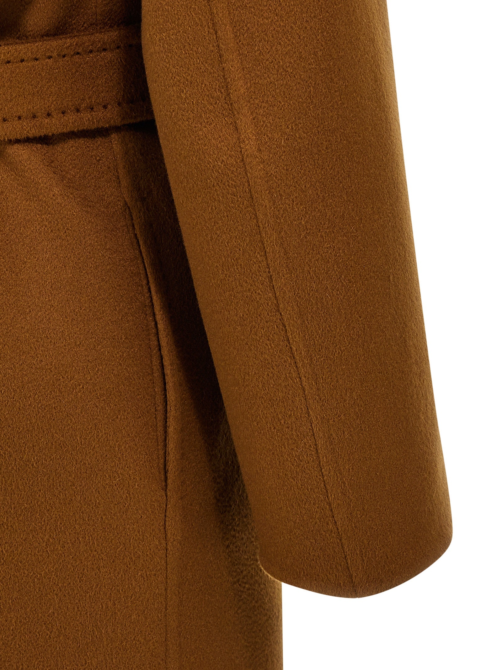 Max Mara Brown Cashmere Women's Coat