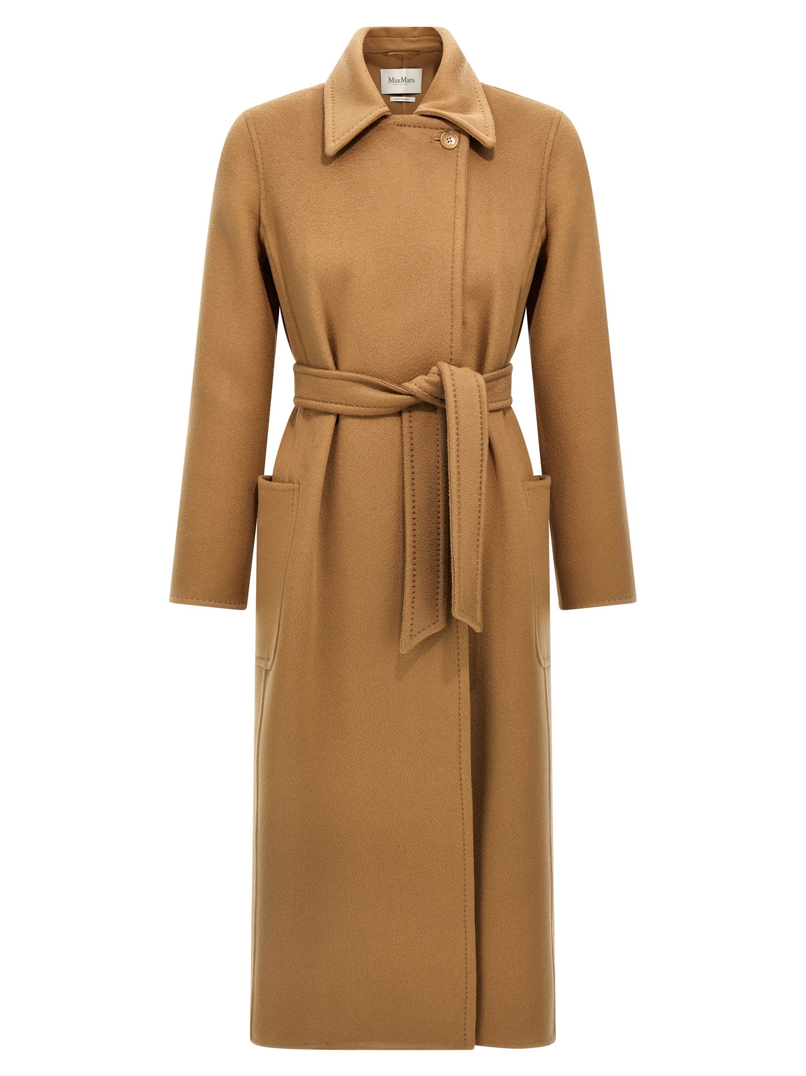 Max Mara Brown Cashmere Women's Coat
