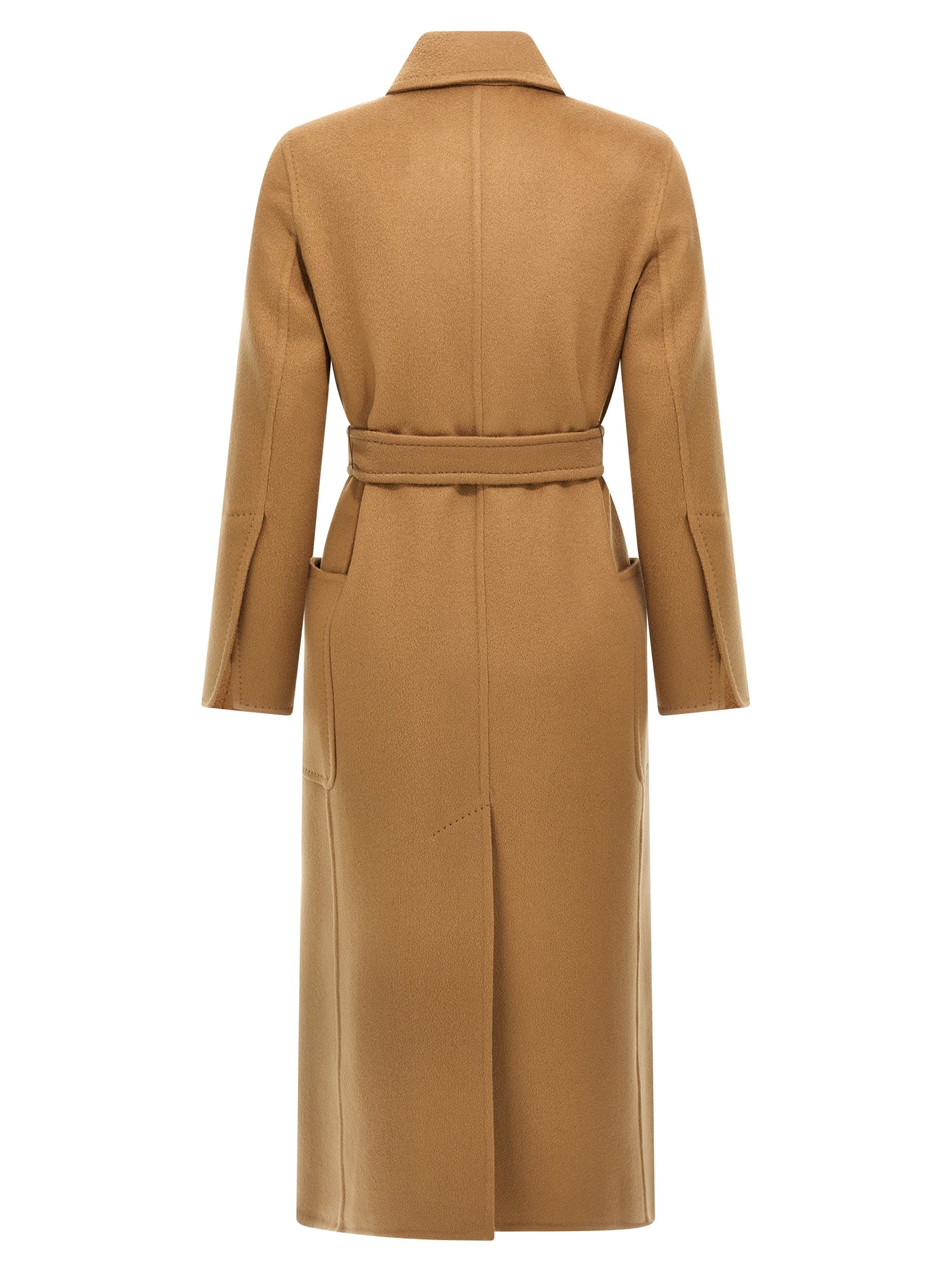Max Mara Brown Cashmere Women's Coat