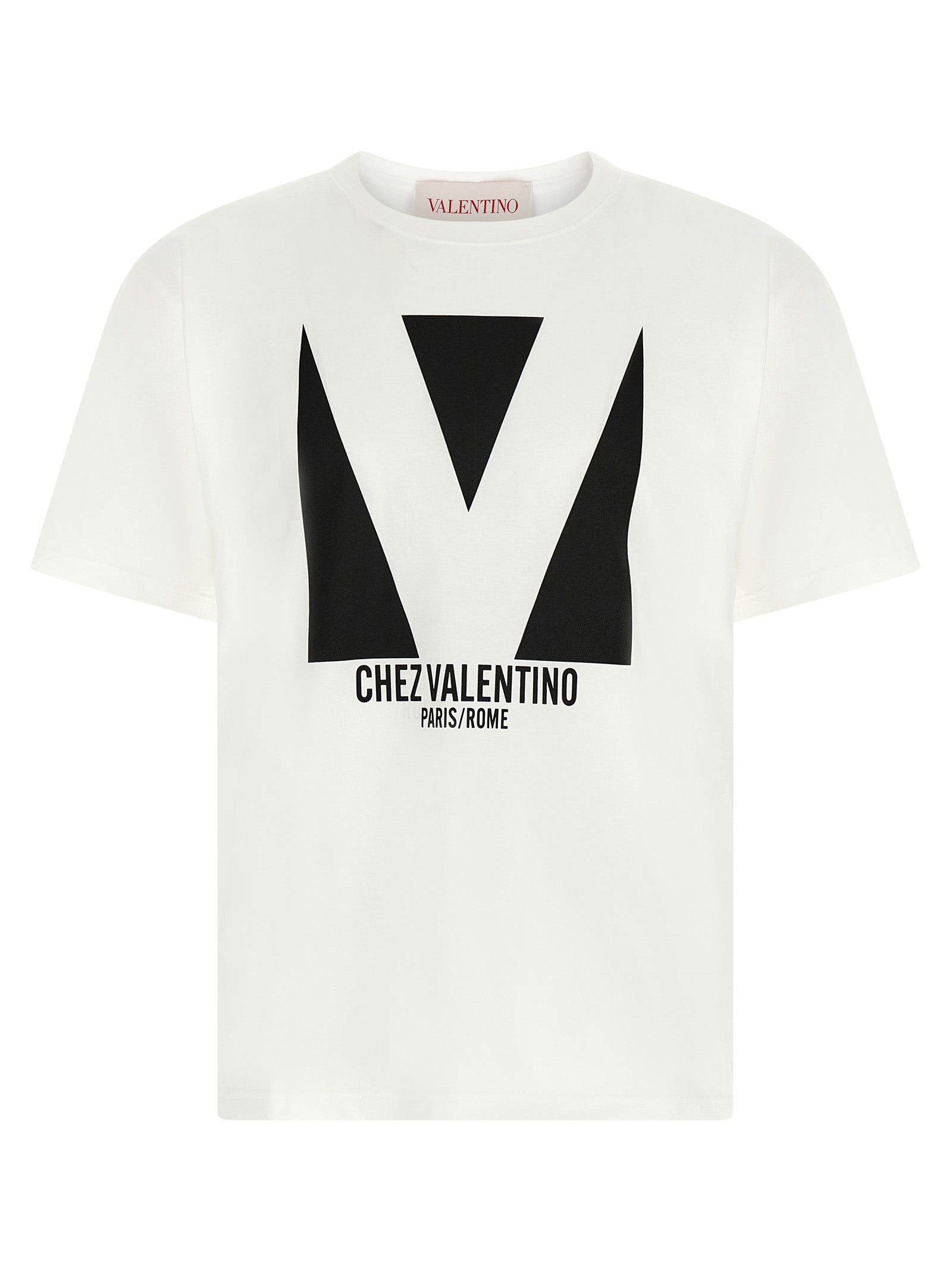 Valentino Garavani Bicolor Cotton Men's T-Shirt