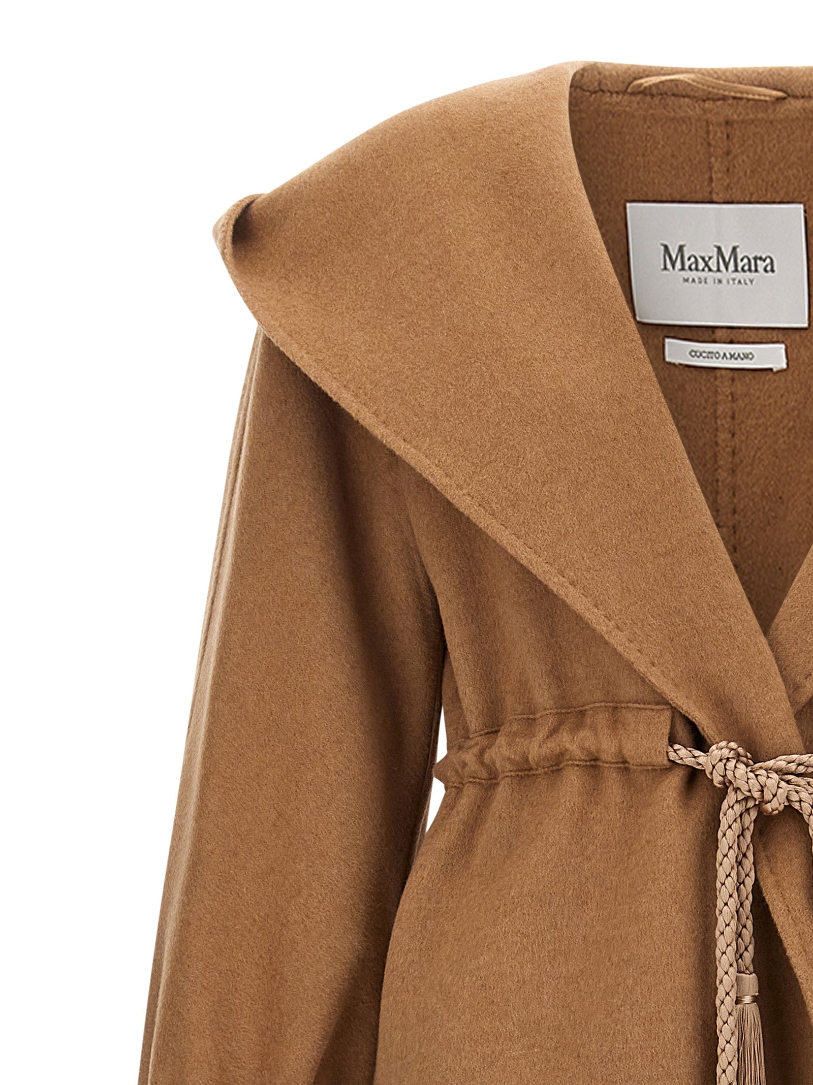 Max Mara Brown Wool Women's Coat