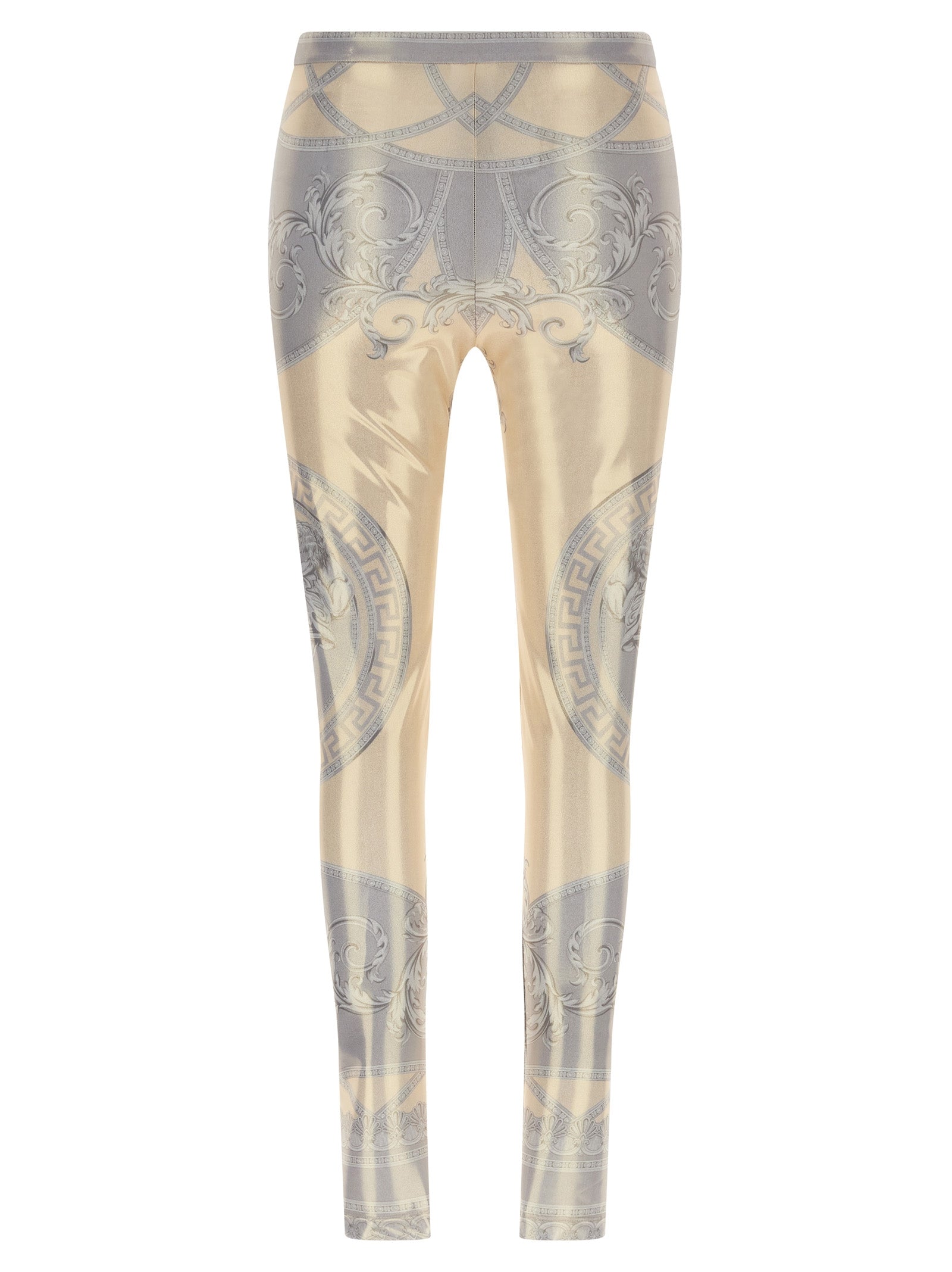 Versace Multicolor Polyester Women's Leggings
