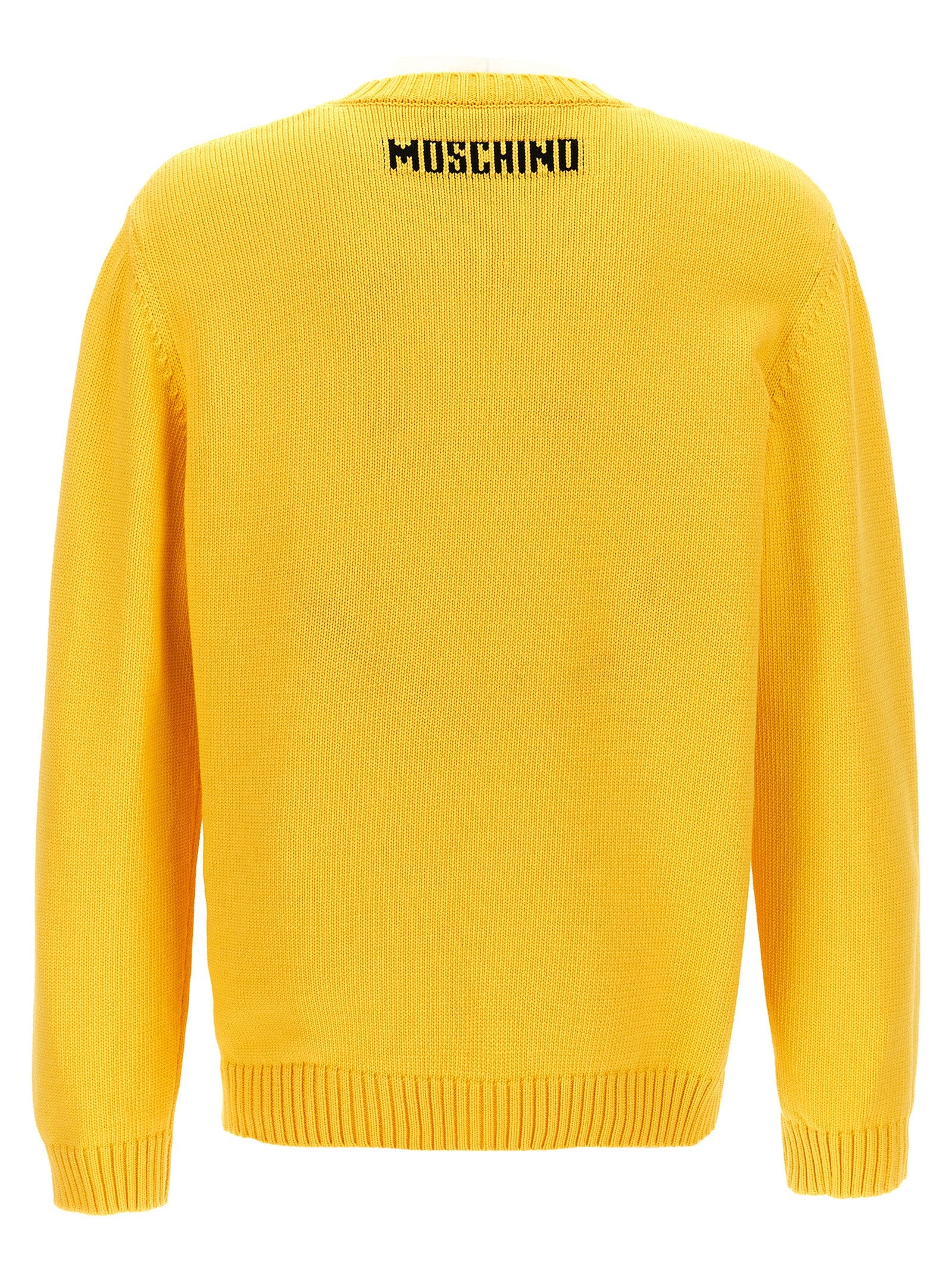 Moschino Bicolor Cotton Men's Cardigan