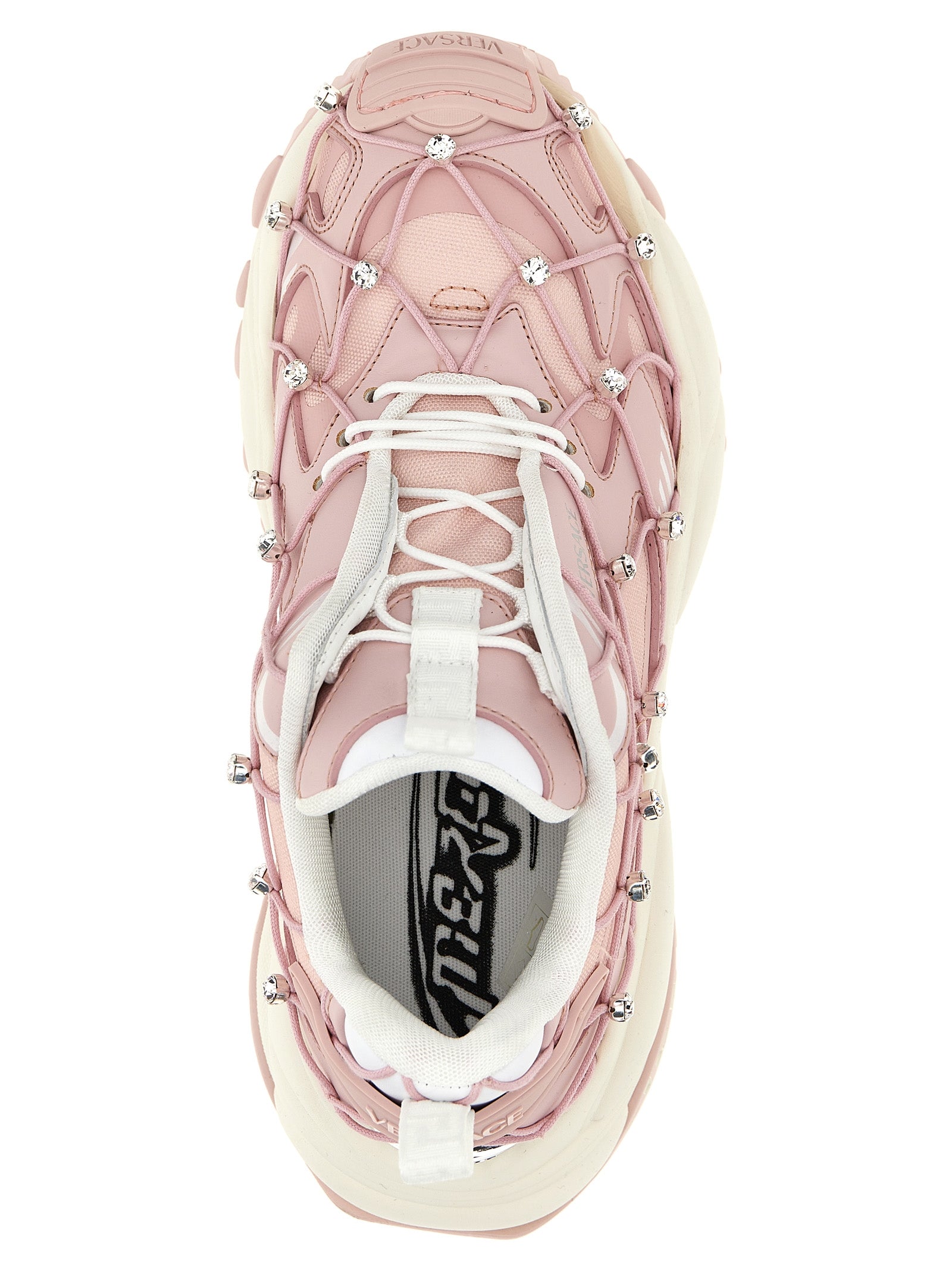 Versace Multicolor Polyester Athletic Women's Sneakers