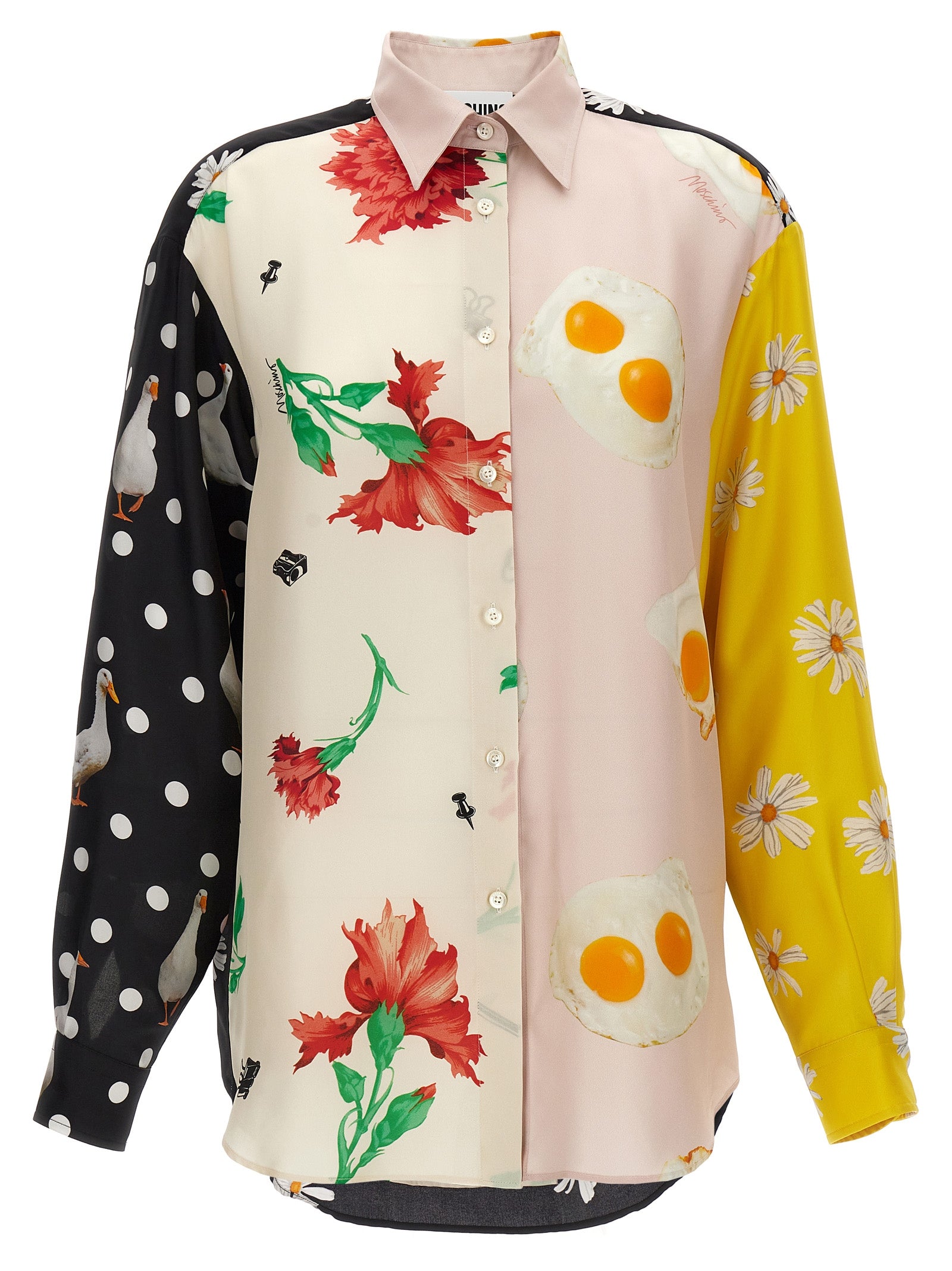 Moschino Multicolor Silk Women's Blouse