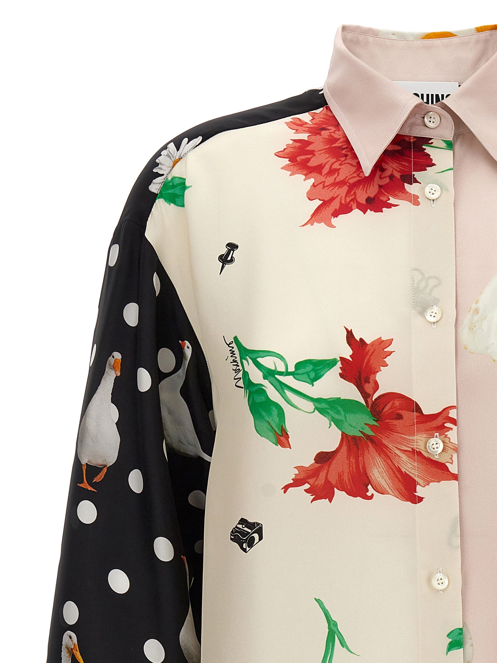 Moschino Multicolor Silk Women's Blouse