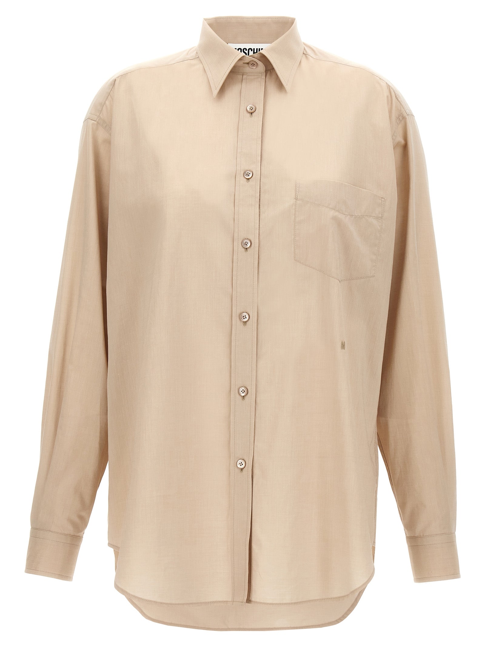 Moschino Beige Cotton Women's Blouse